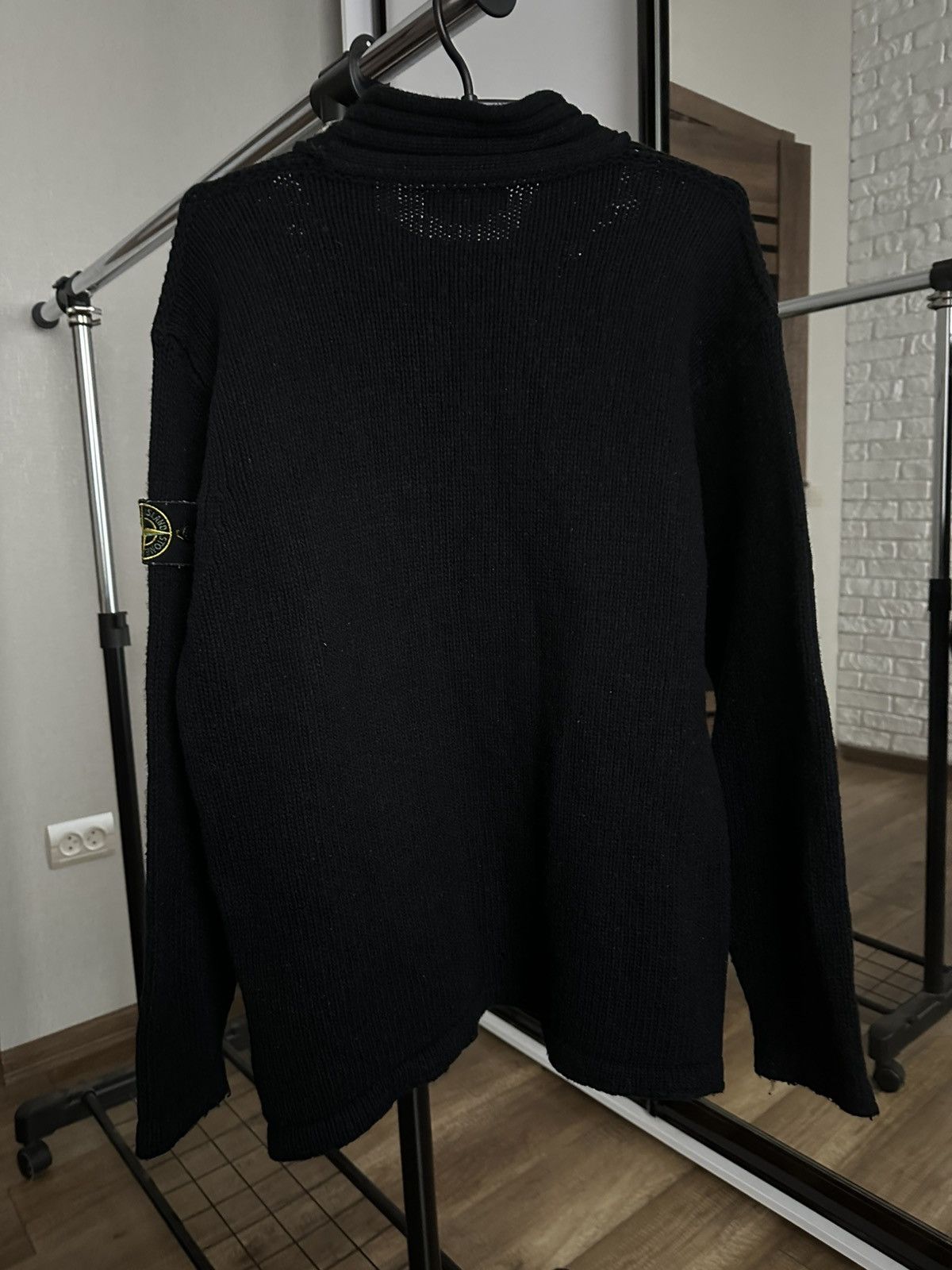 Stone Island AW 1998 Stone Island Turtleneck Knit Sweater Wool Vintage Size US L / EU 52-54 / 3 - 4 Thumbnail
