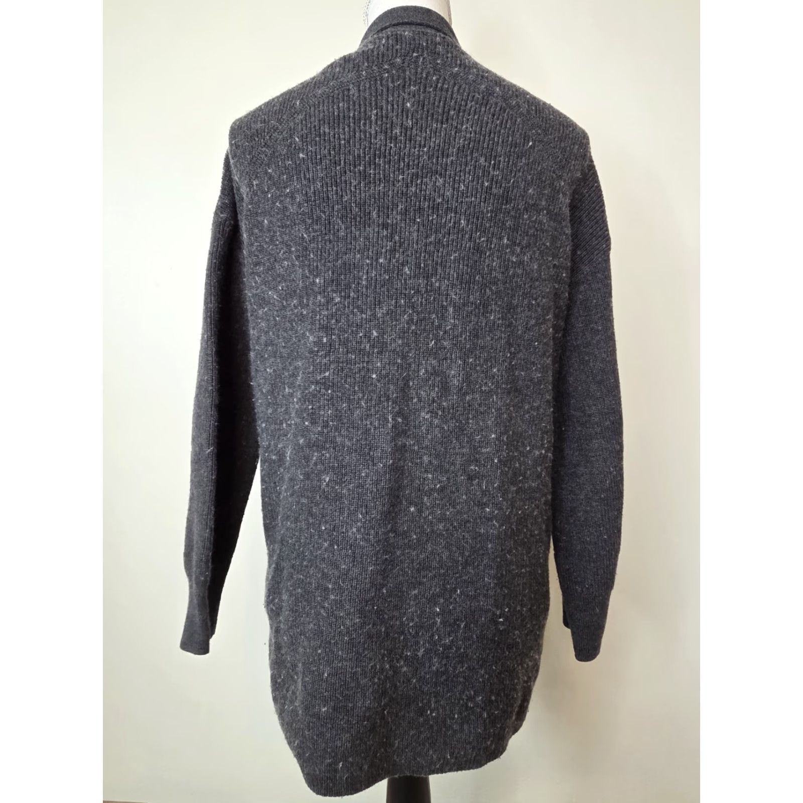 Lululemon Lululemon Merino wool blend ribbed cardigan sweater charcoal grey woman 4 Small Size S / US 4 / IT 40 - 2 Thumbnail