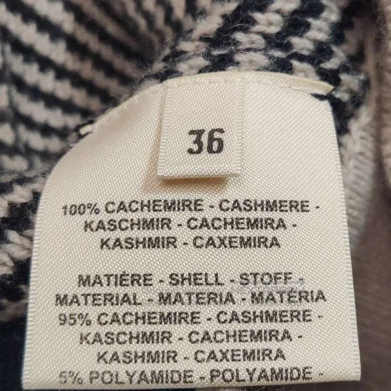 Hermes Hermes Gezi Flower Cashmere Plaid Colorful Knit Sweater wi Size XS / US 0-2 / IT 36-38 - 4 Thumbnail
