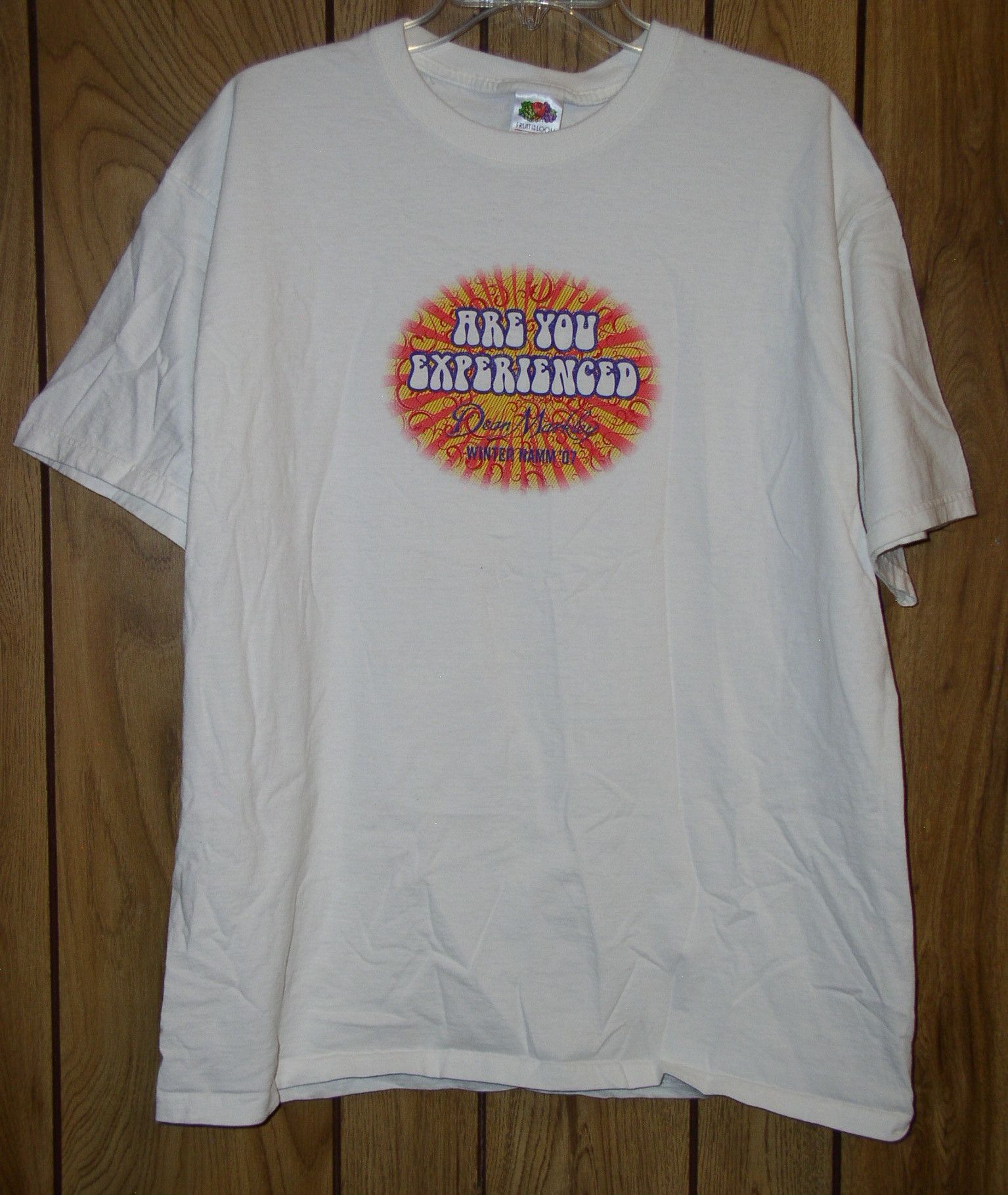 Fruit Of The Loom Dean Markley Namm Convention Vintage 2007 RARE Size US XL / EU 56 / 4 - 1 Thumbnail