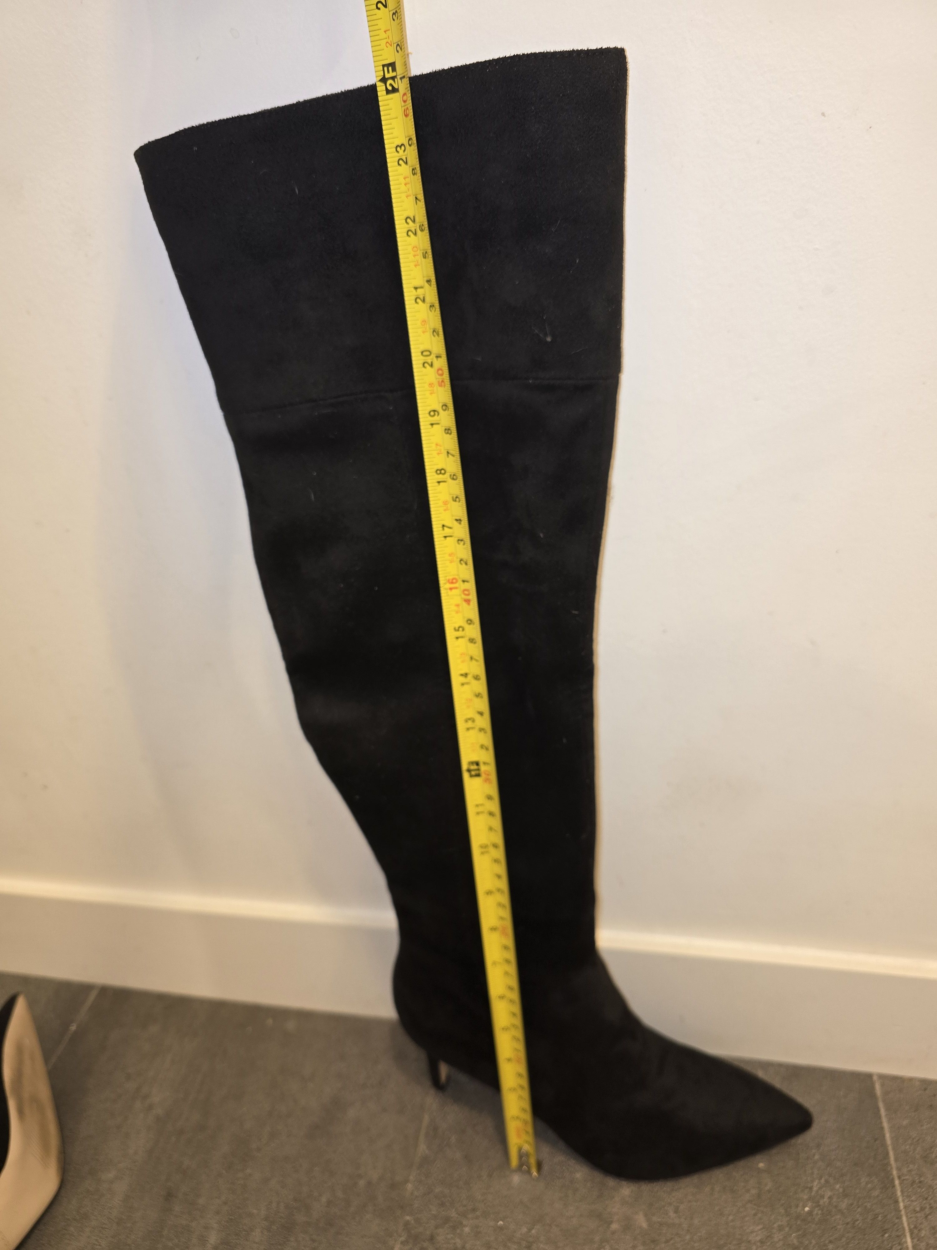 Marc Fisher Marc Fisher LTD Black Genessa3 Over-the-knee Boots Size 9M Size US 9 / IT 39 - 17 Thumbnail