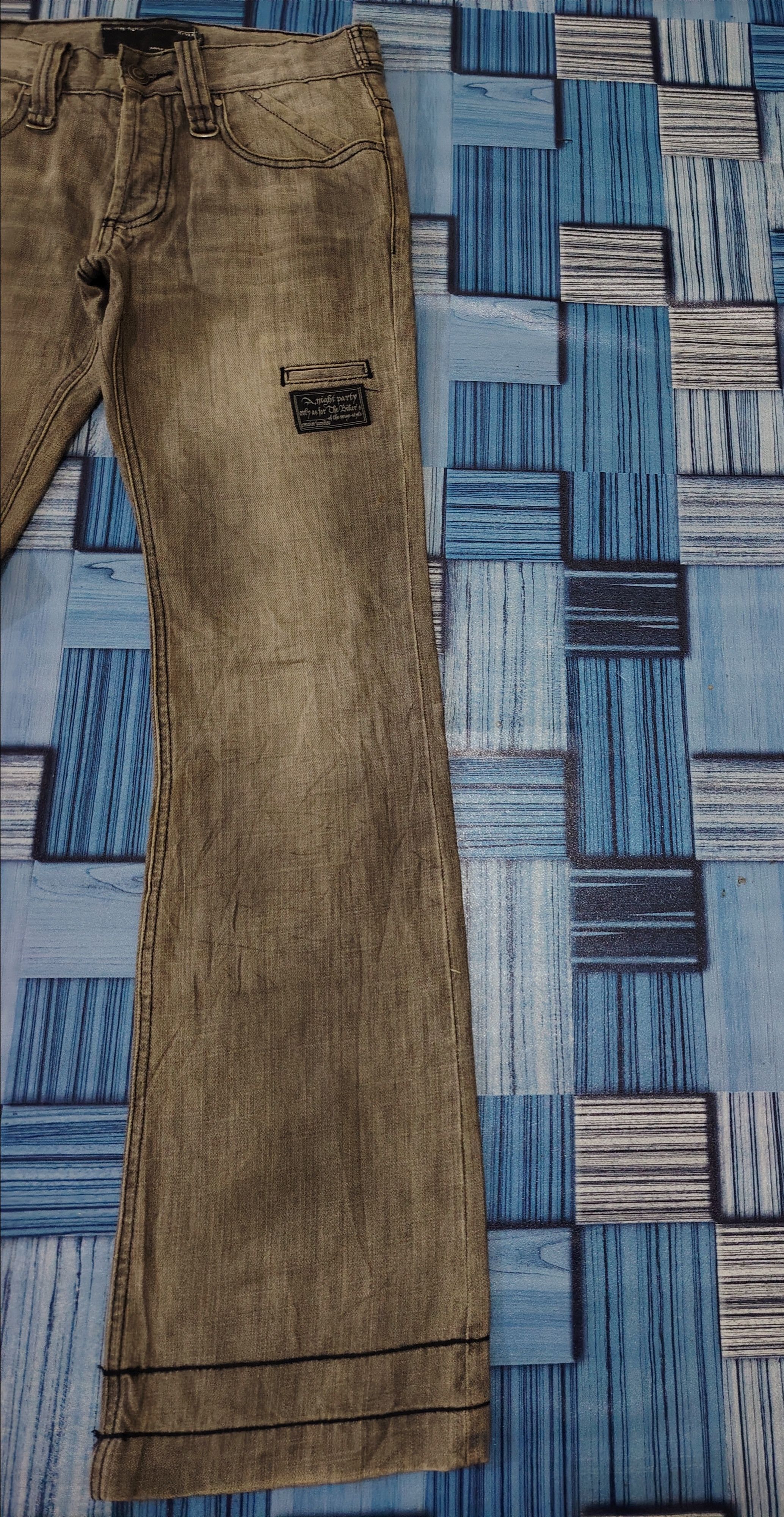If Six Was Nine Of the neige style Japanese creator Families flare jeans Size US 30 / EU 46 - 4 Thumbnail