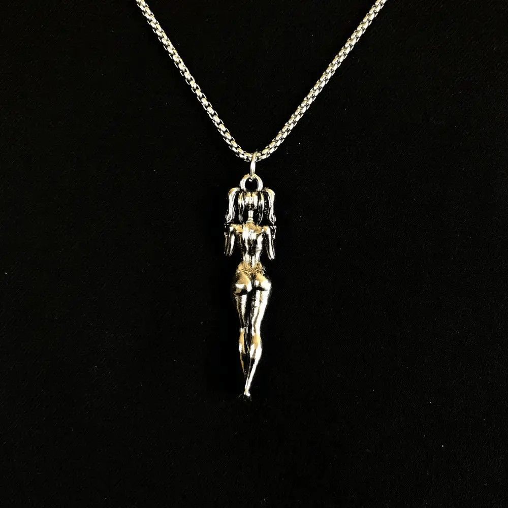 Jewelry Punk Necklace Gothic Chain Size ONE SIZE - 4 Thumbnail