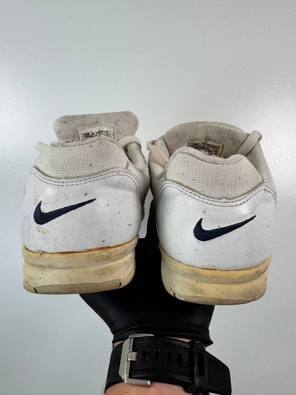 Nike Nike Air Ace 83 Vintage 1995 White Blue Tennis Shoes Size 42 Size US 9 / EU 42 - 5 Thumbnail