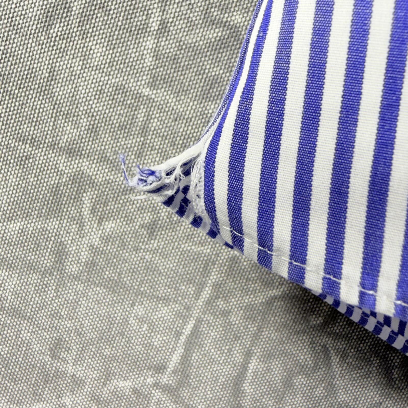 Brooks Brothers Brooks Brothers Shirt Men's 17-33 Blue Non-Iron Striped Size 42R - 3 Thumbnail
