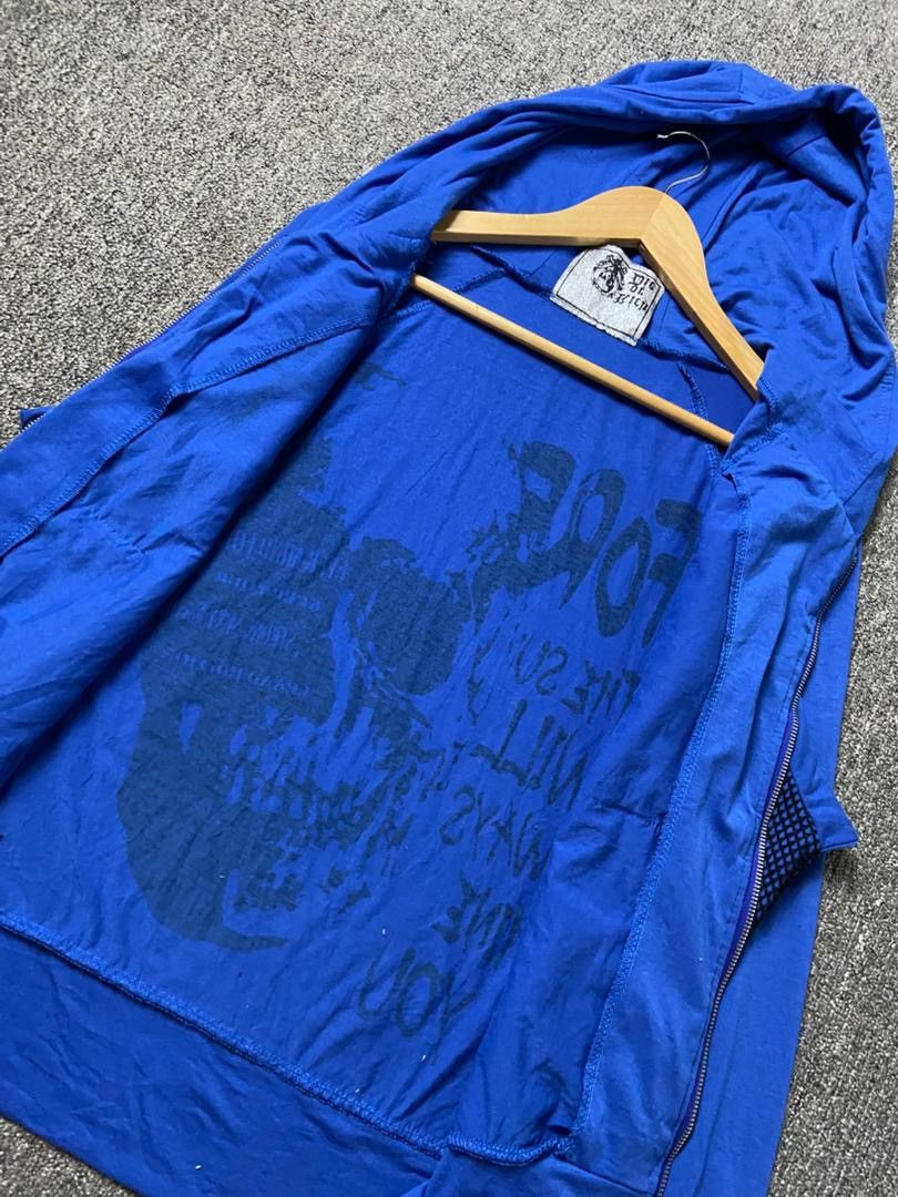 Japanese Brand Rich Or Die Brand Mesh Overlay Light Jacket (196) Size US S / EU 44-46 / 1 - 5 Thumbnail