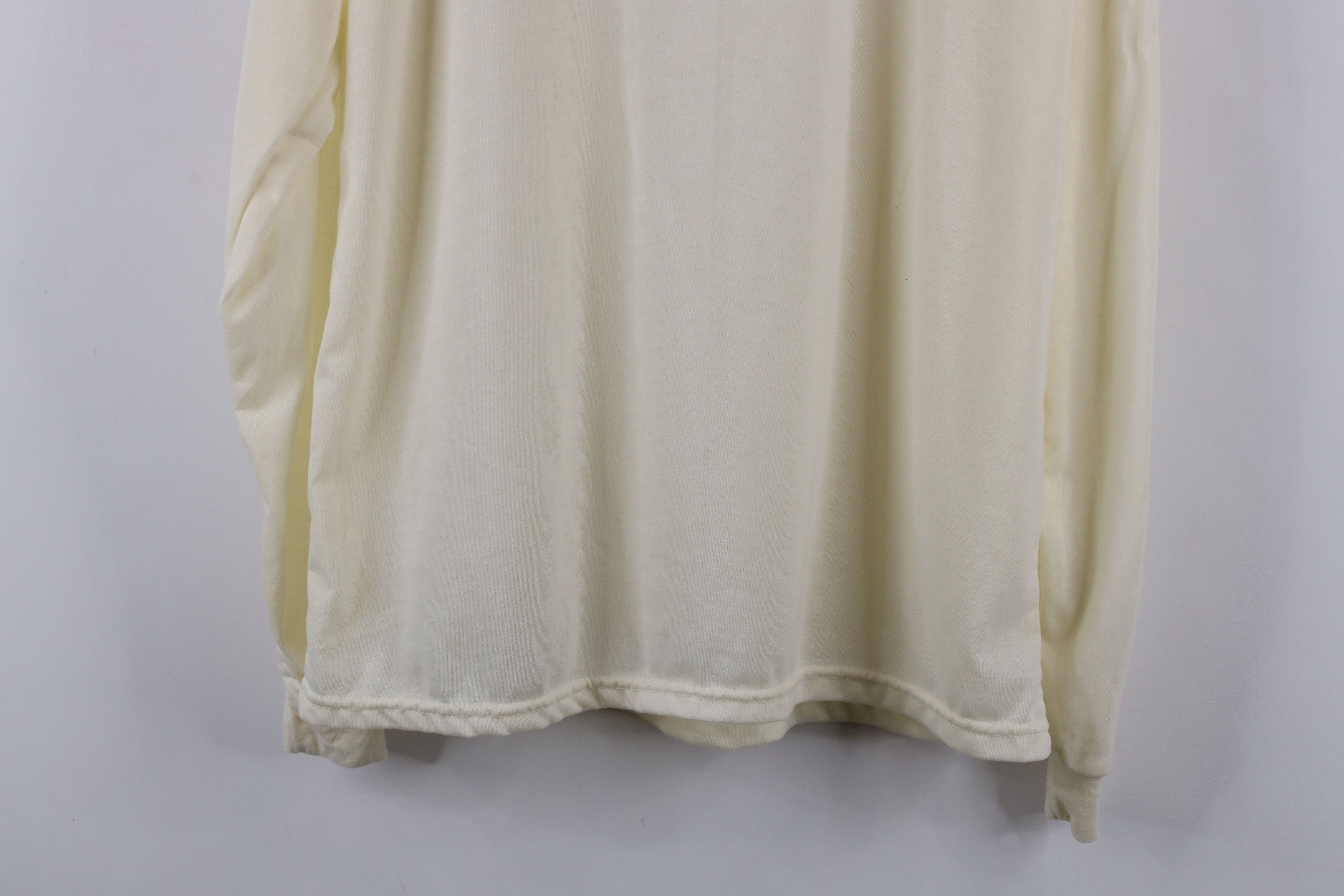 Vintage Vintage Y2K Tigers Baseball Long Sleeve T-Shirt Cream Size US XL / EU 56 / 4 - 11 Thumbnail