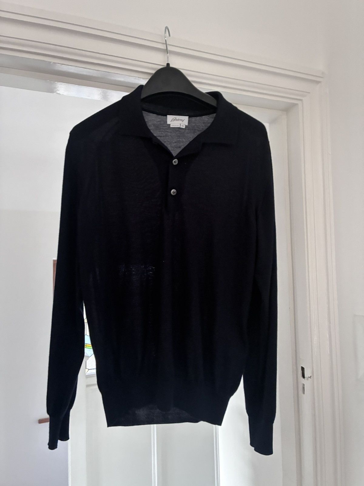 Brioni Brioni cashmere wool silk polo size 48 / medium Size US M / EU 48-50 / 2 - 1 Thumbnail