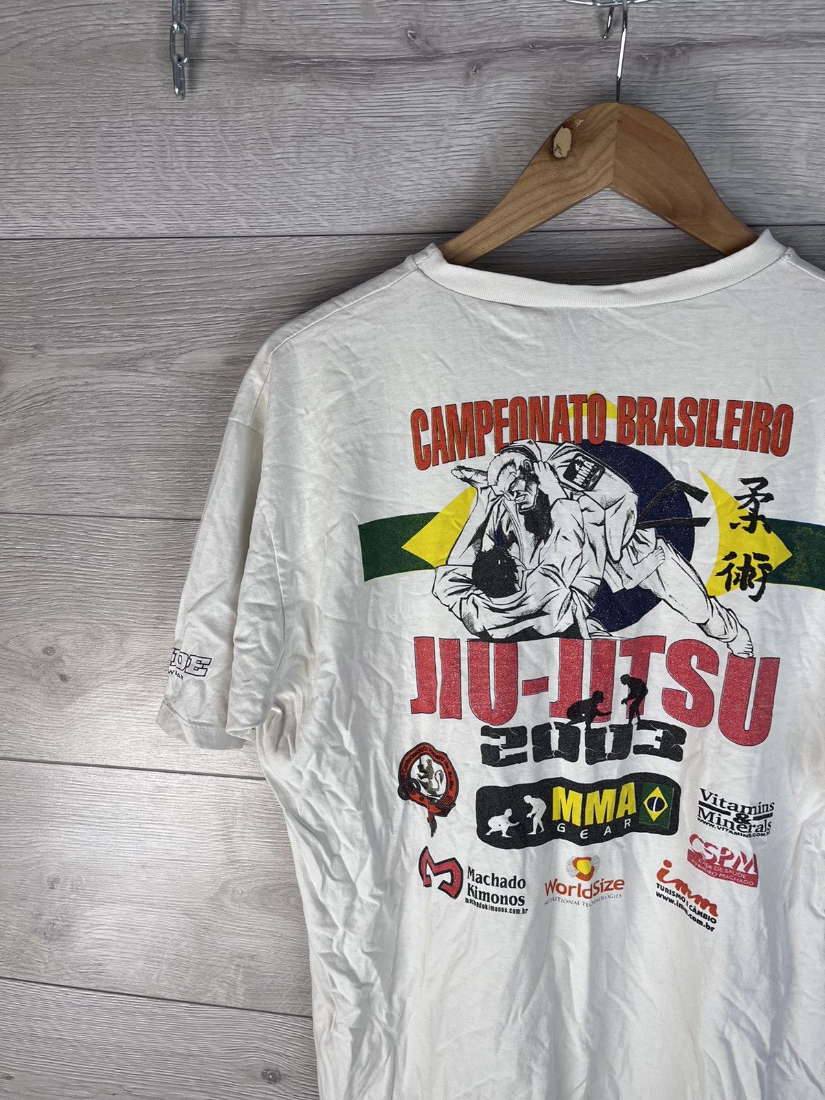 Japanese Brand Mens T-shirt sport MMA Gear Brazil vintage Size US S / EU 44-46 / 1 - 12 Thumbnail