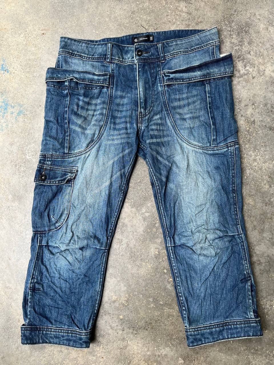Japanese Brand AUDIENCE JAPANESE BRAND SHORTS JEANS RARE STYLE Size US 36 / EU 52 - 3 Thumbnail