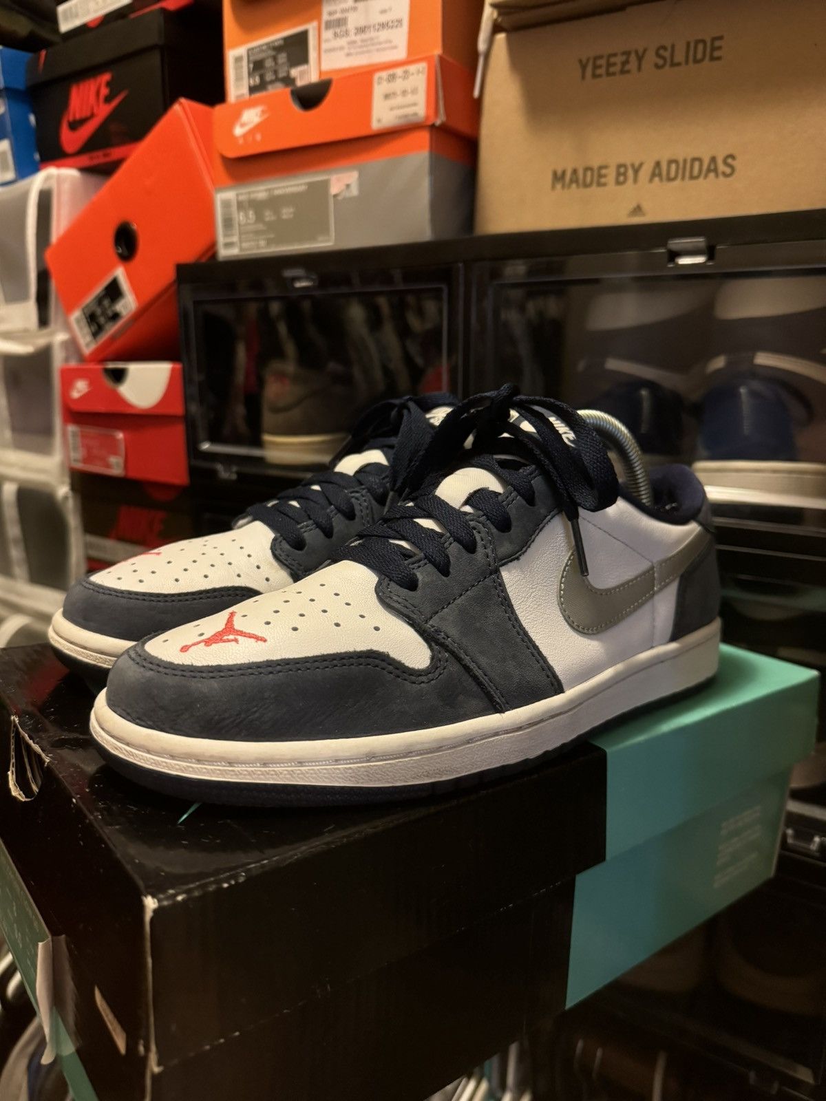 Jordan Brand × Nike Jordan 1 Low Sb Midnight Navy Size US 8 / EU 41 - 4 Thumbnail