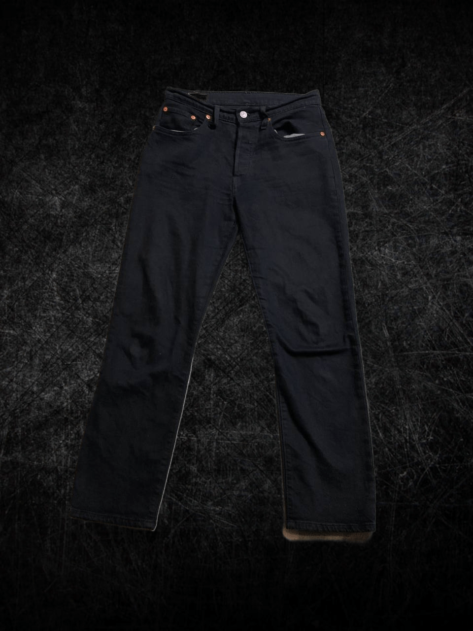 Levi's Levis 501 Jeans dark wash Denim Straight Leg Relaxed Fit Size US 26 / EU 42 - 1 Thumbnail