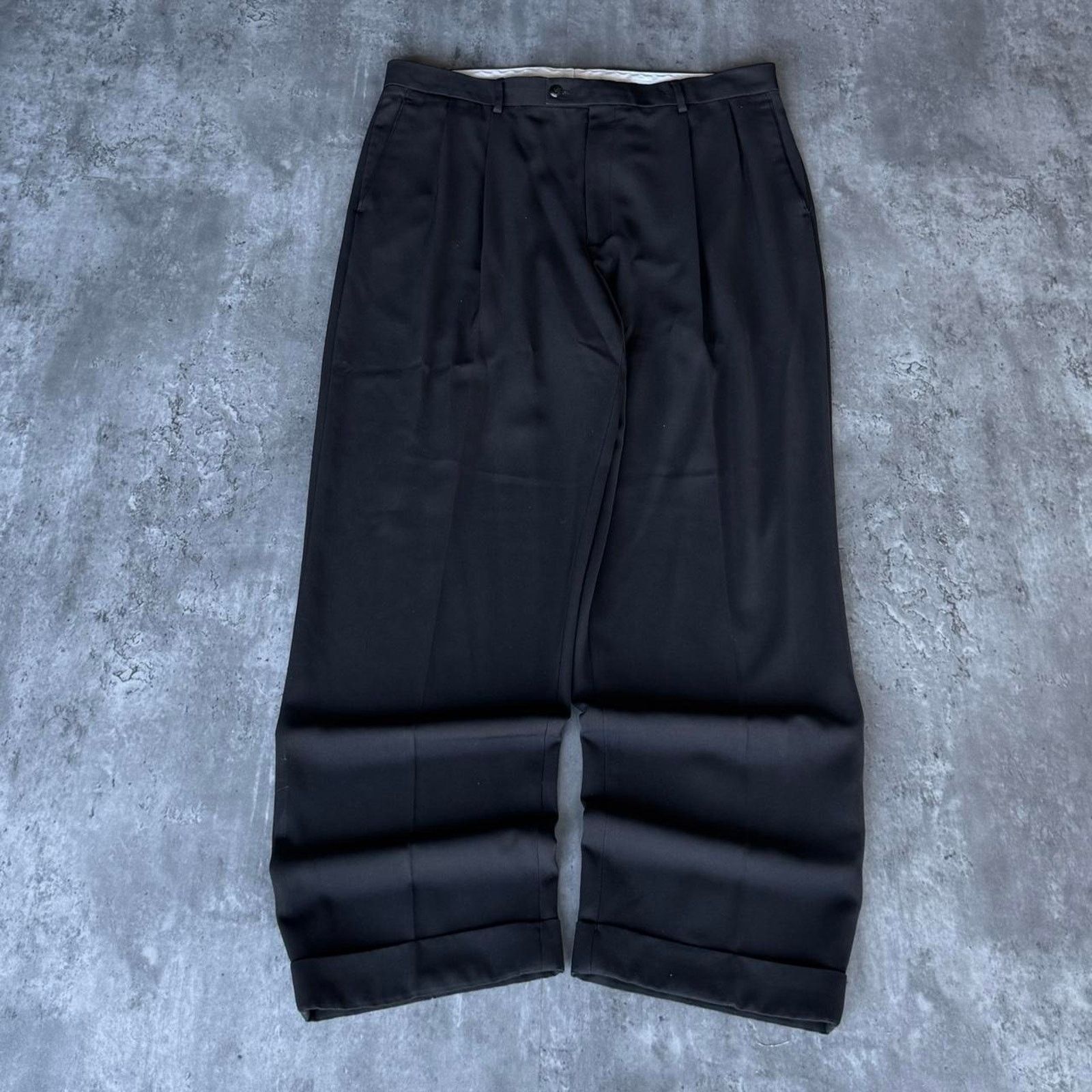 JNCO × Vintage Vintage Y2K Black Grunge Opium Essential Golf Dress Pants Size US 38 / EU 54 - 1 Thumbnail