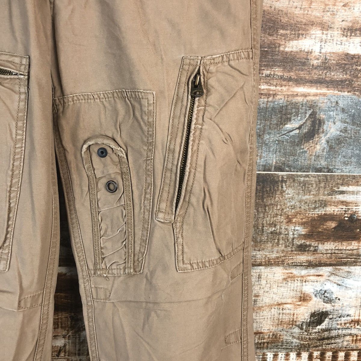Japanese Brand DLL Lift Adam Utility tactical Cargo Multipocket Pants #C013 Size US 27 - 10 Thumbnail