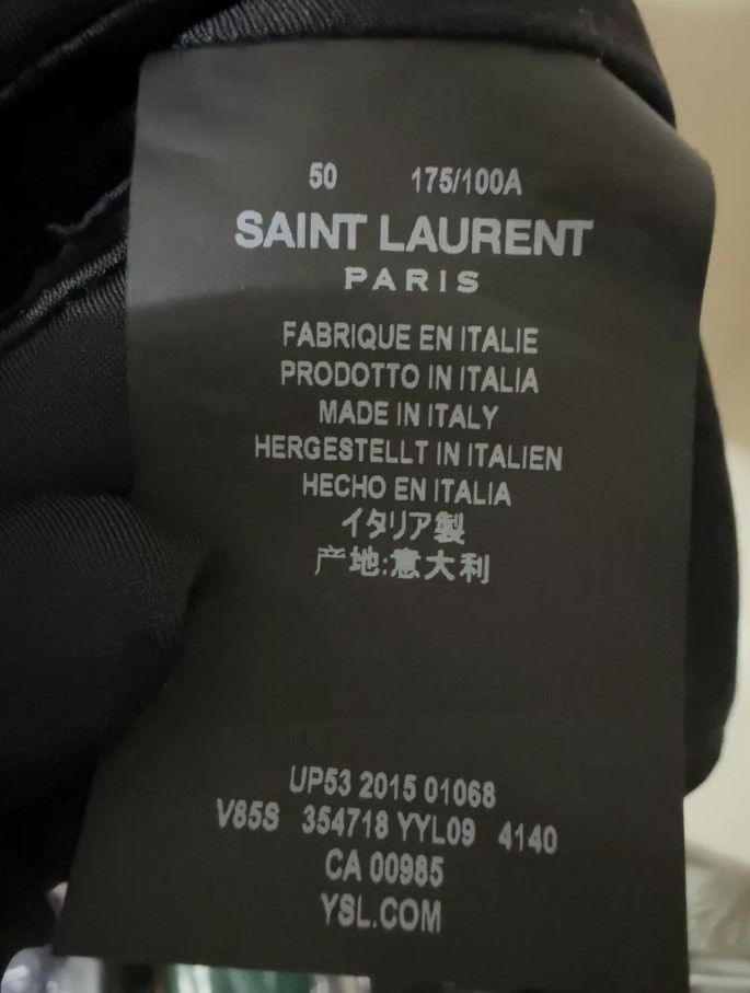 Saint Laurent Paris × Yves Saint Laurent SAINT LAURENT SLP deep blue Teddy jacket2412-Nextarrow Size US M / EU 48-50 / 2 - 4 Thumbnail