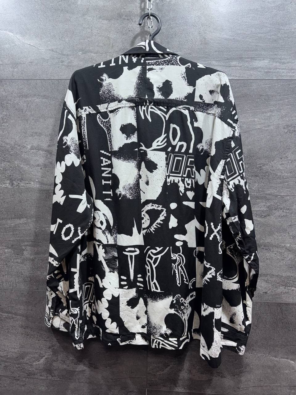 Diesel Diesel S-Krutz Allover Graphic Print Zip Pocket Shirt Jacket Size US L / EU 52-54 / 3 - 2 Thumbnail