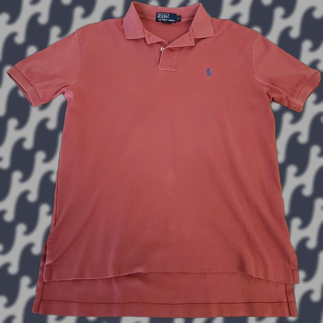 Ralph Lauren Ralph Lauren Mens Polo Short Sleeve Logo Shirt Small Pink Size US S / EU 44-46 / 1 - 1 Thumbnail