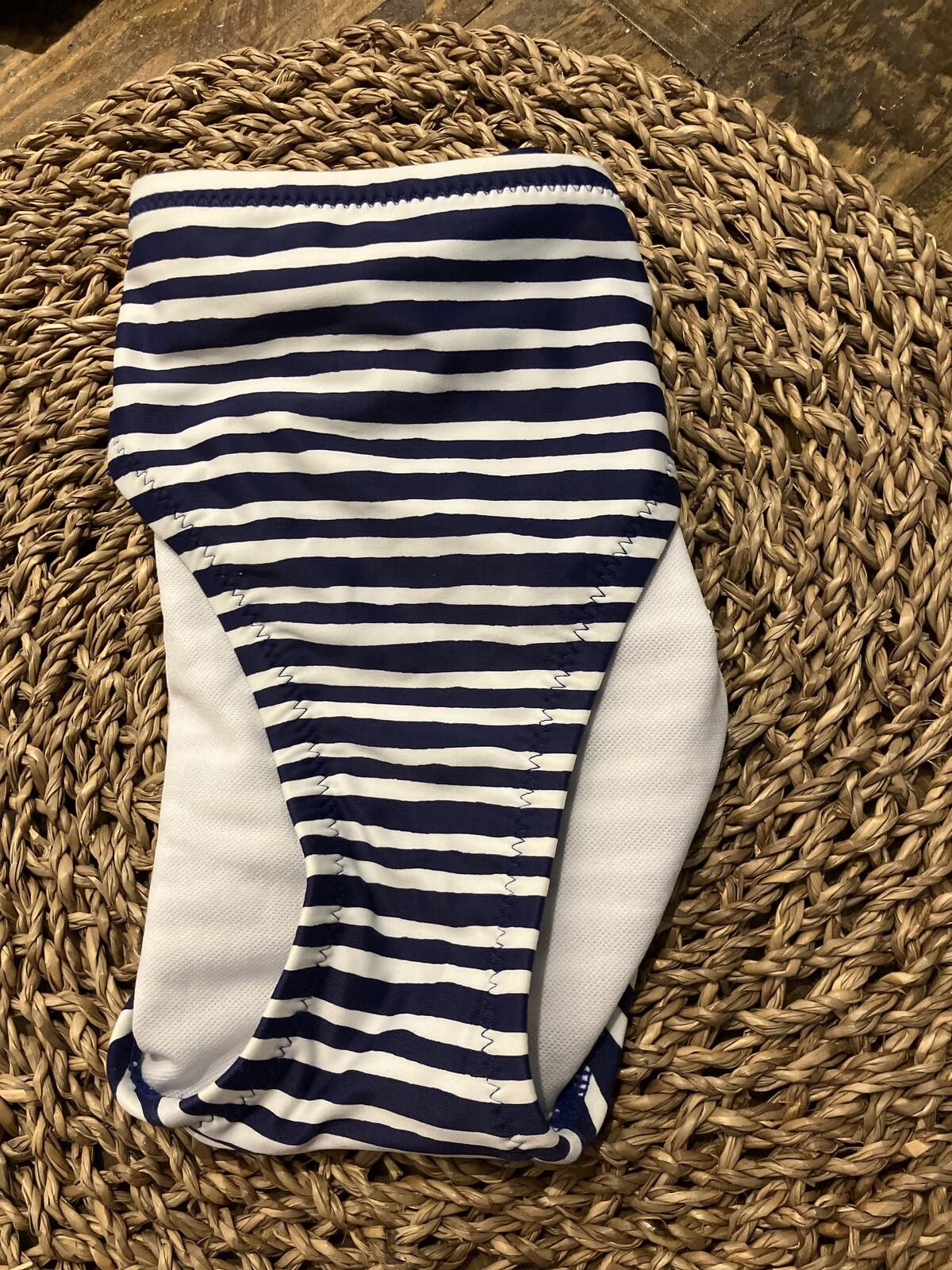 Other NWT Profile Blush Gottex Swimwear Striped Bikini Bottom Size ONE SIZE - 6 Thumbnail
