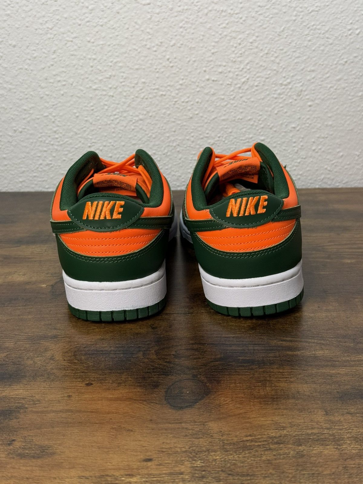 Nike Nike Dunk Low Miami Hurricanes size 9 Size US 9 / EU 42 - 4 Thumbnail