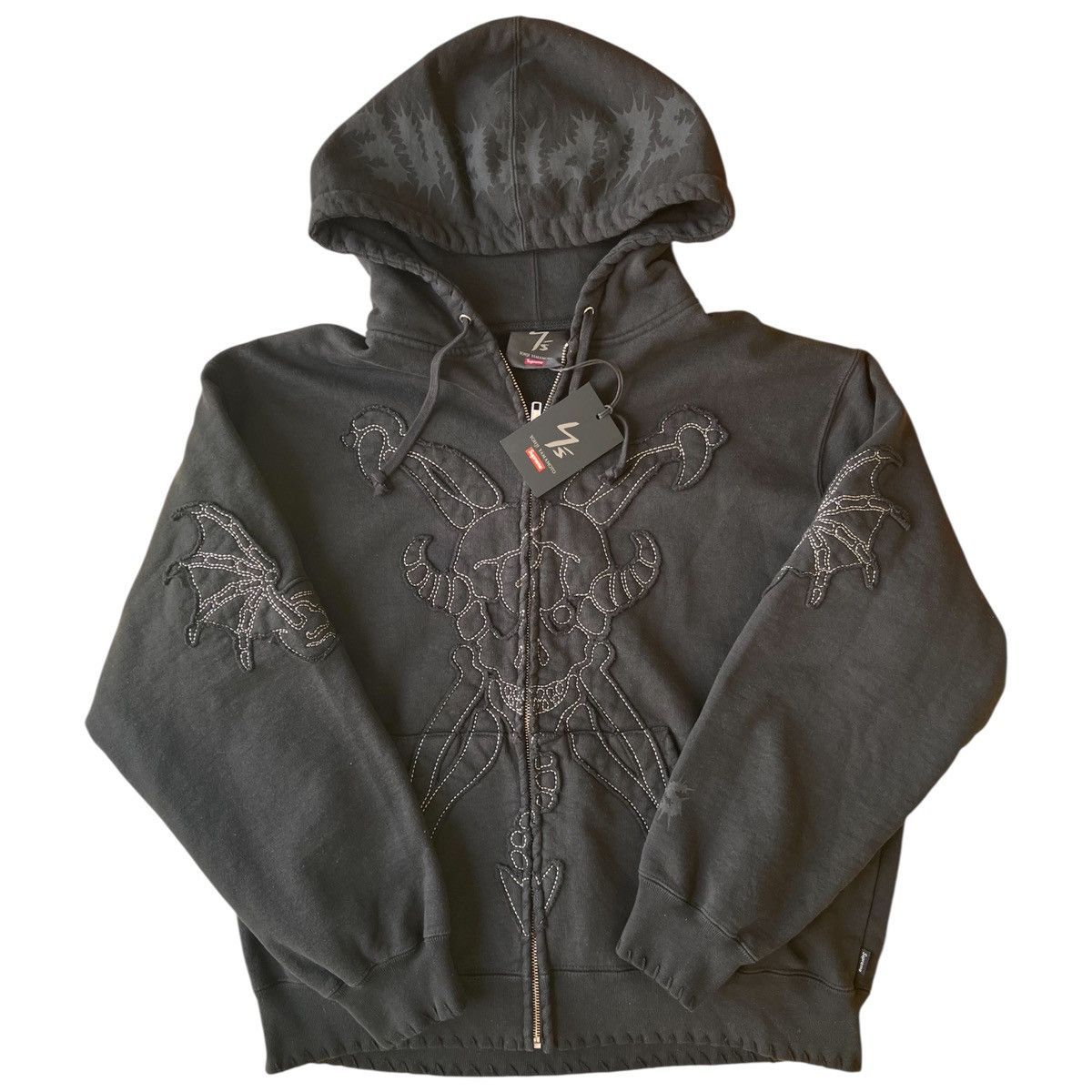 Supreme Y's Zip Up Hooded Sweatshirt | Grailed