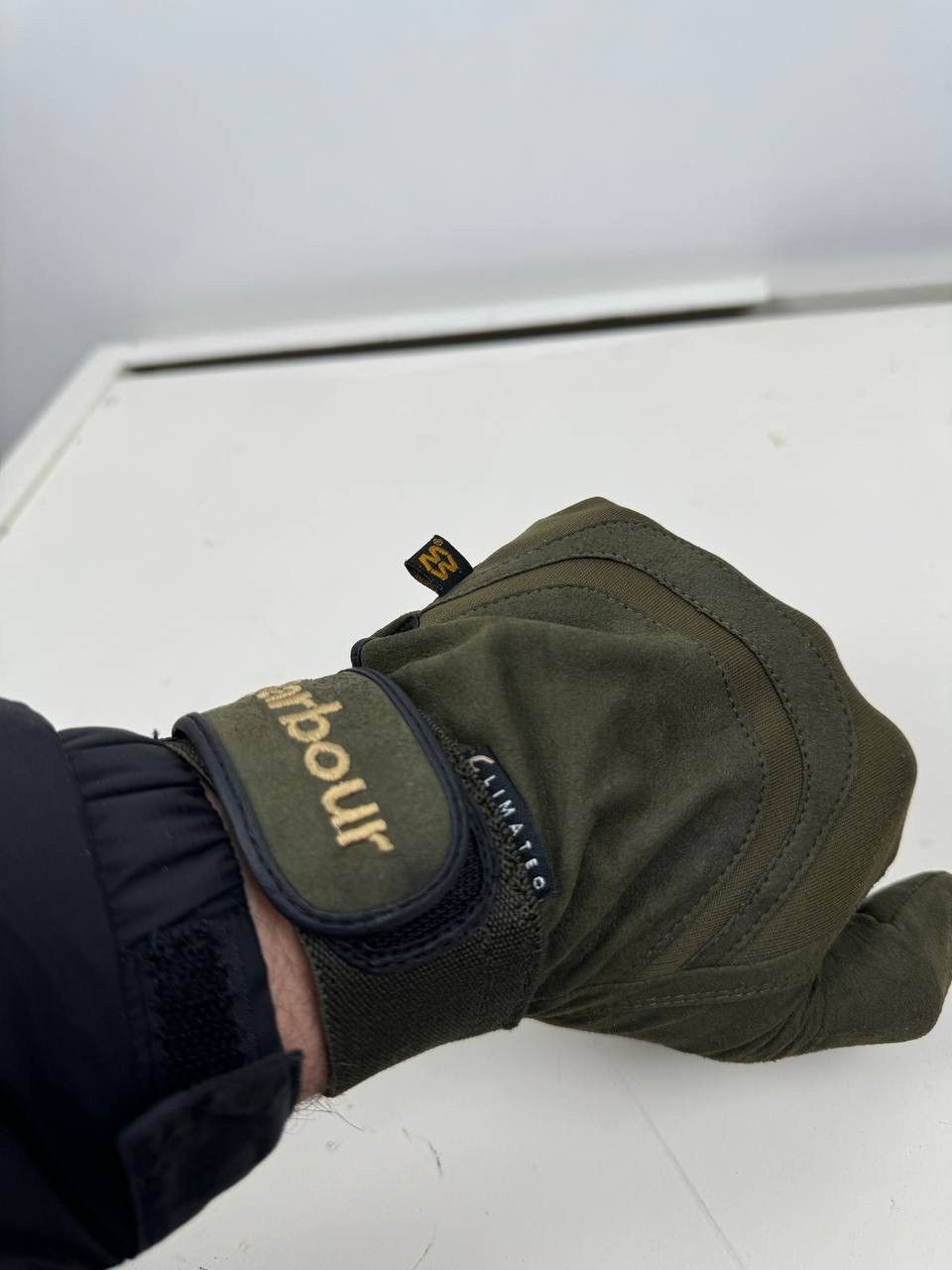 Barbour Barbour Faux Suede Gloves, Size XL Size ONE SIZE - 6 Thumbnail