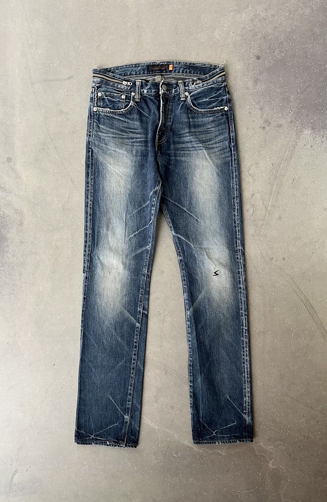 Jun Takahashi × Undercover Chaos zipper japanese denim by
