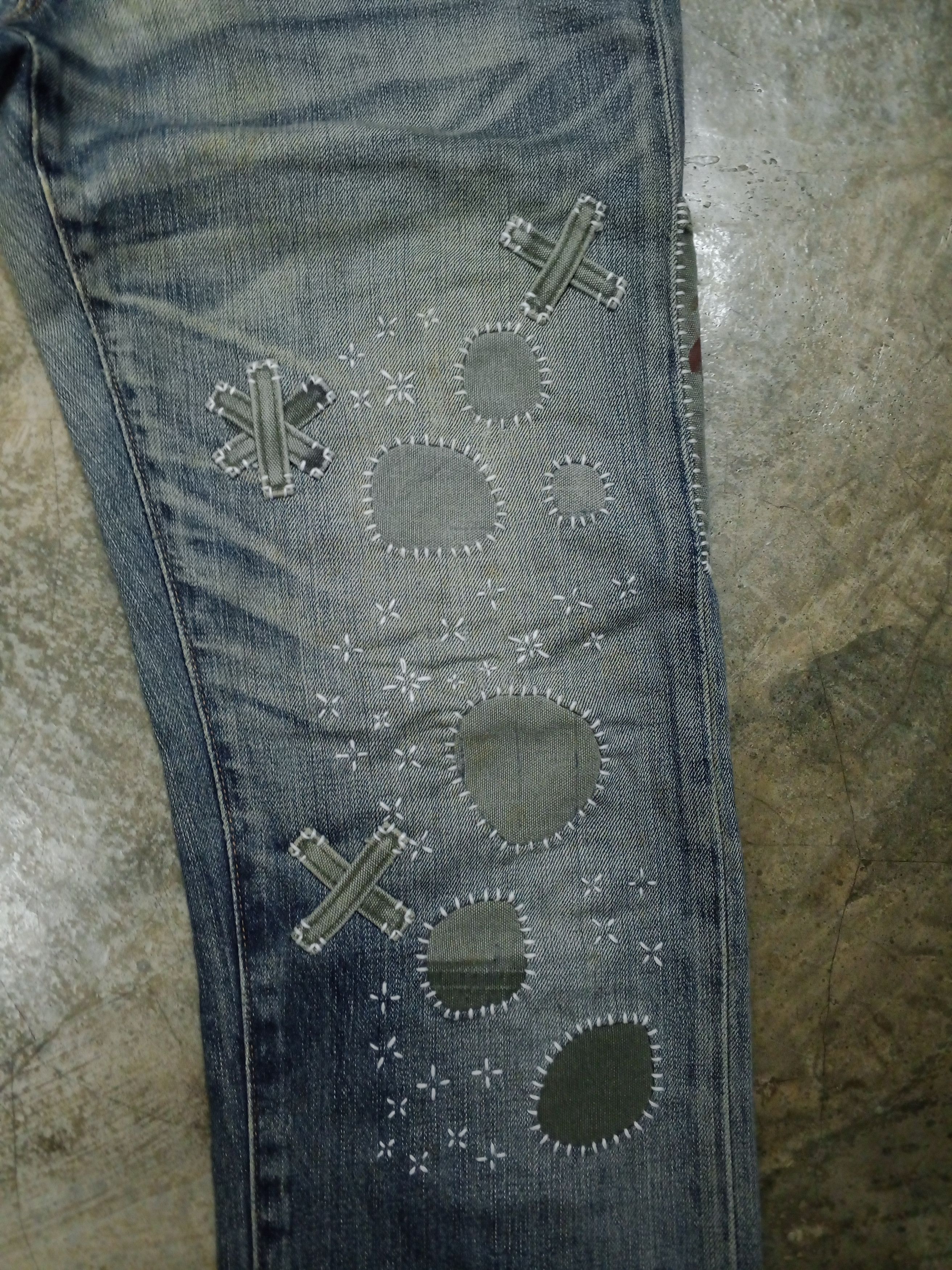 Levi's Levi's x Carhartt Carpenter sashiko custom Size US 32 / EU 48 - 12 Thumbnail