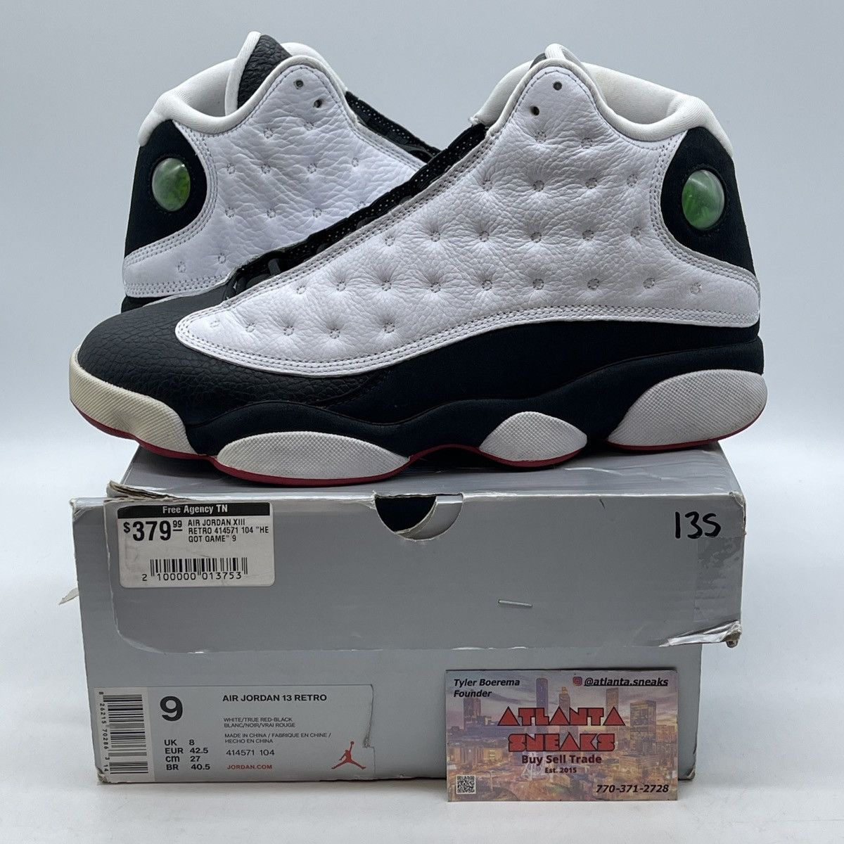 Jordan Brand Air Jordan 13 he got game Size US 9 / EU 42 - 1 Thumbnail