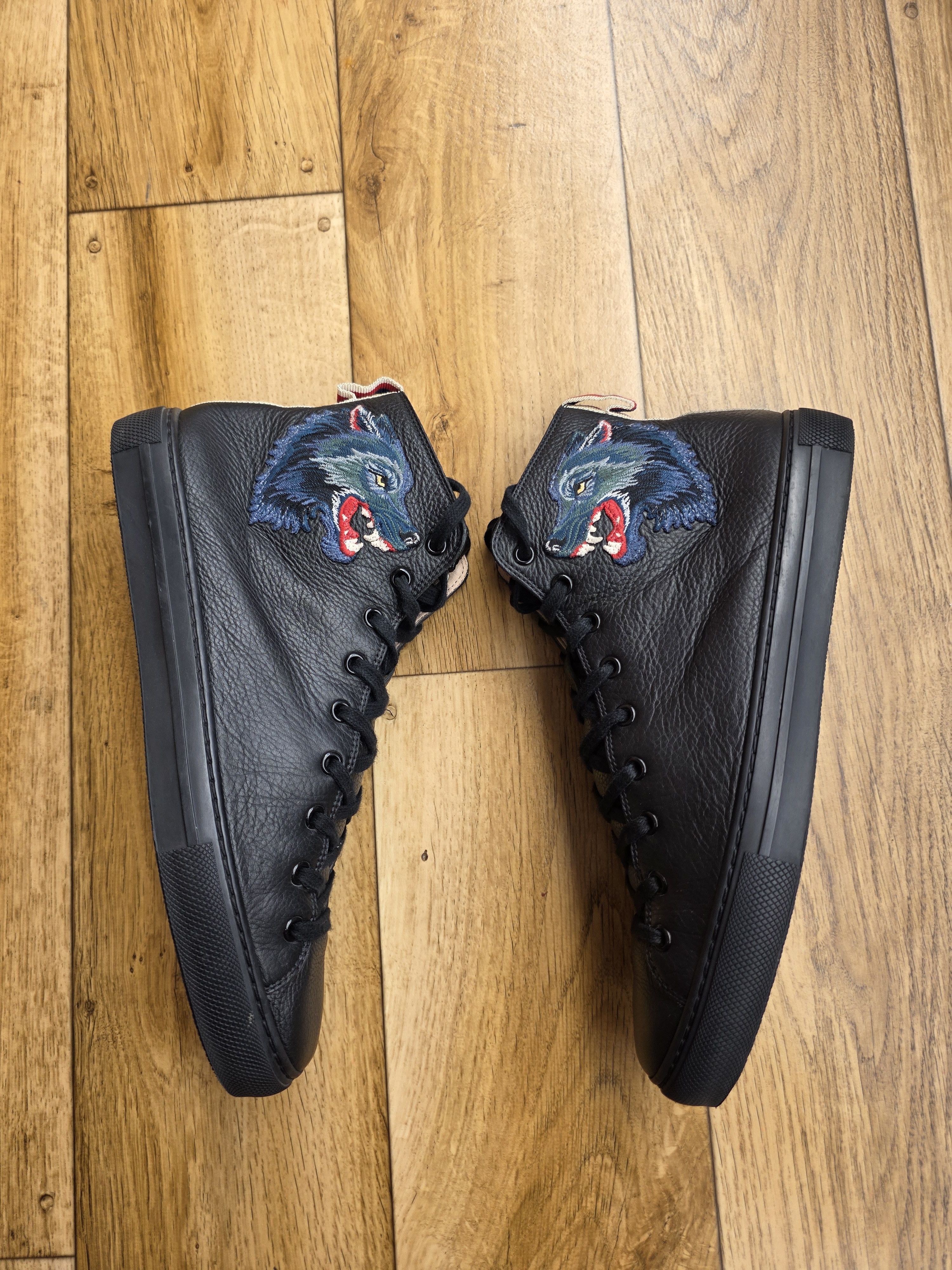 Gucci Gucci Major Wolf High Top Sneakers Size US 9.5 / EU 42-43 - 3 Thumbnail
