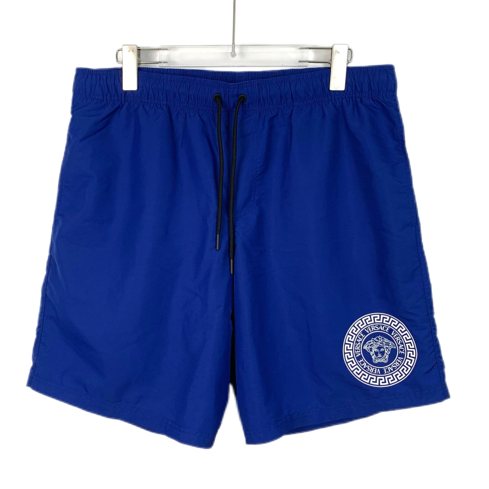 Versace Versace Mens Blue Swim Shorts With Medusa Logo Size US 38 / EU 54 - 1 Thumbnail