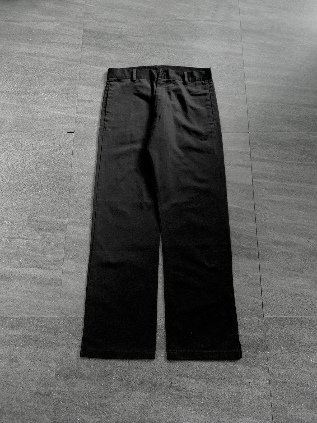 Yohji Yamamoto FREE TAX! Ys Split Hemmed Trousers Size US 29 - 2 Thumbnail
