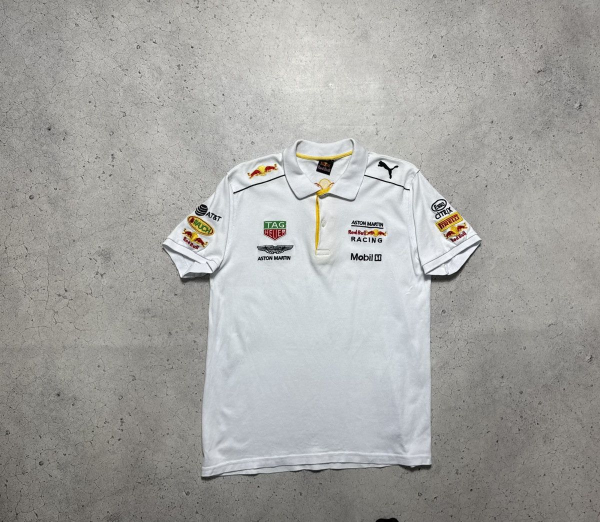 Red Bull Red Bull Aston Martin Racing Vintage Polo Shirt Size US M / EU 48-50 / 2 - 1 Thumbnail