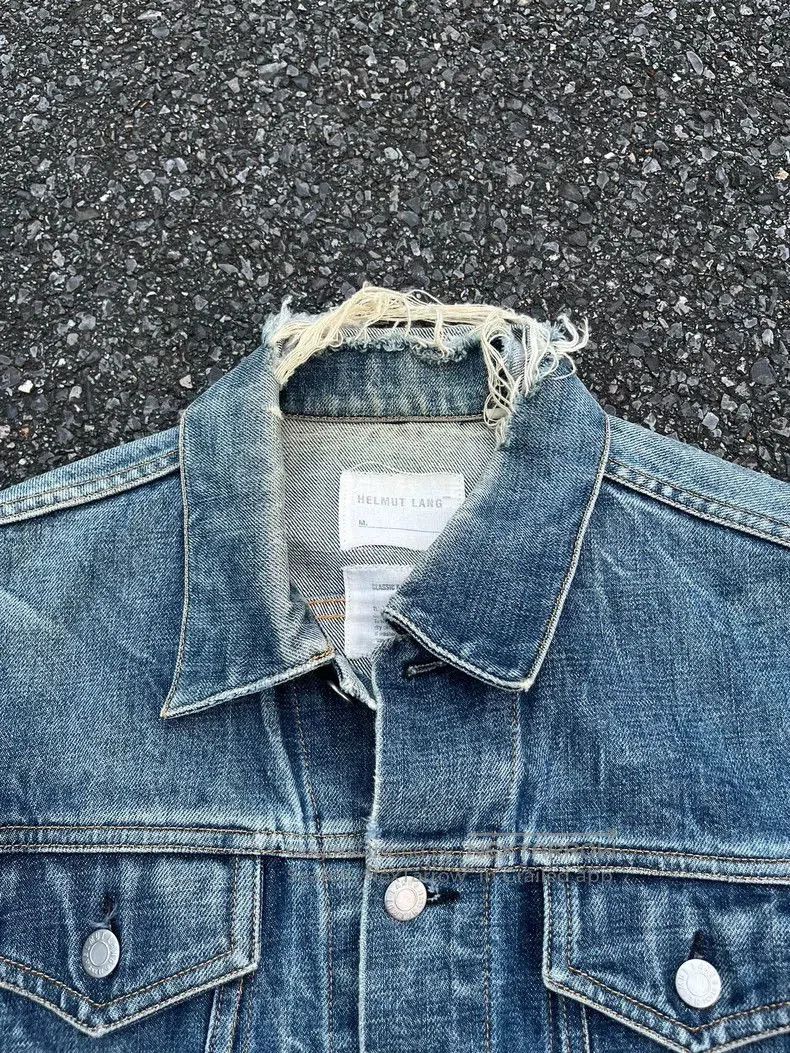 Helmut Lang Helmut Lang Blue Denim Jacket. Size US S / EU 44-46 / 1 - 2 Thumbnail