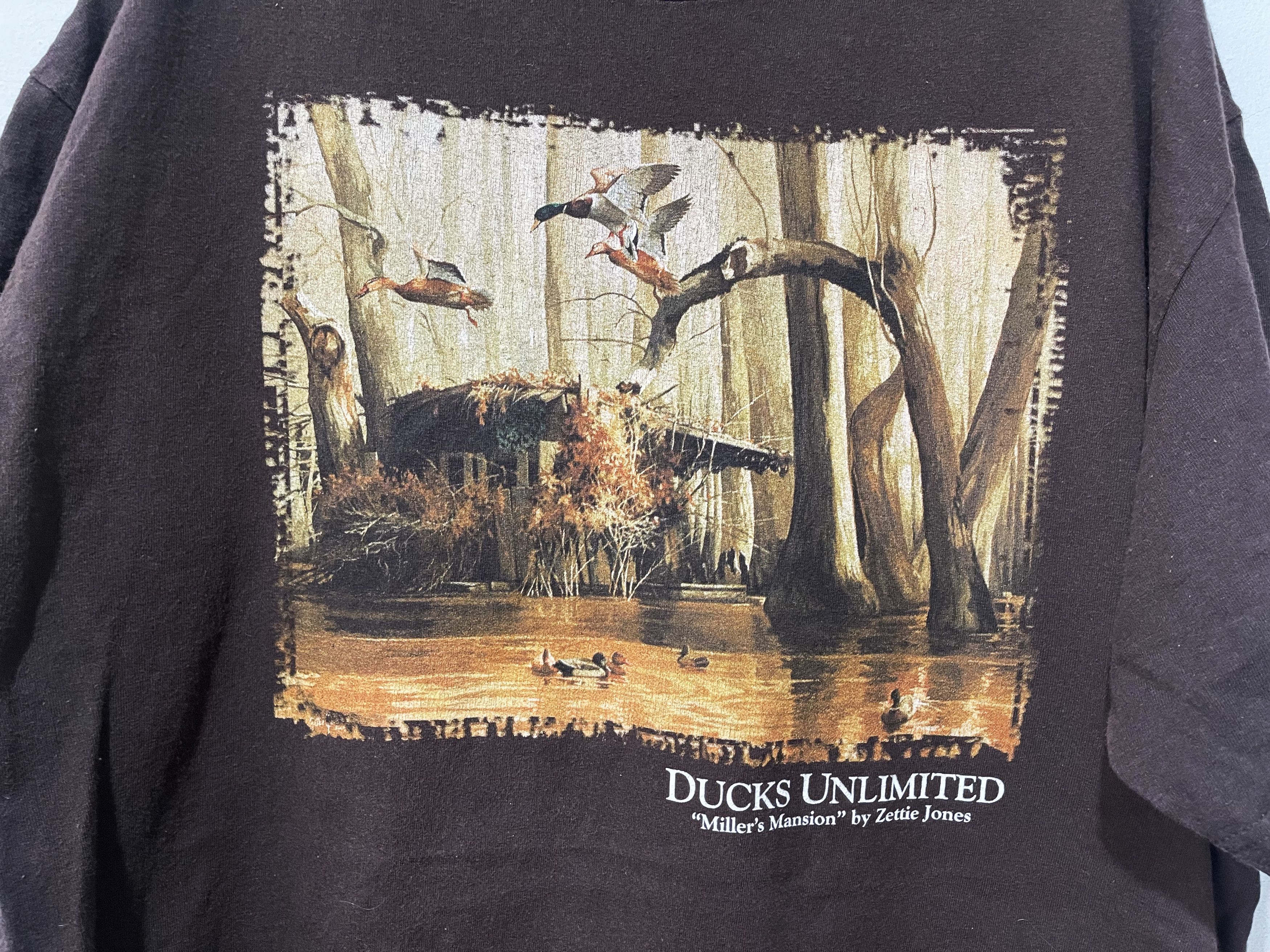 Vintage Vintage Duck Unlimited Shirt Size US XL / EU 56 / 4 - 2 Thumbnail