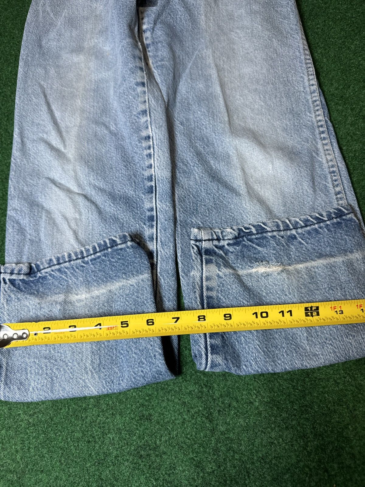Vintage × Wrangler Vintage 80s 90s Wrangler Straight Leg Light Wash Faded Jeans Size 26" / US 2 / IT 38 - 12 Thumbnail