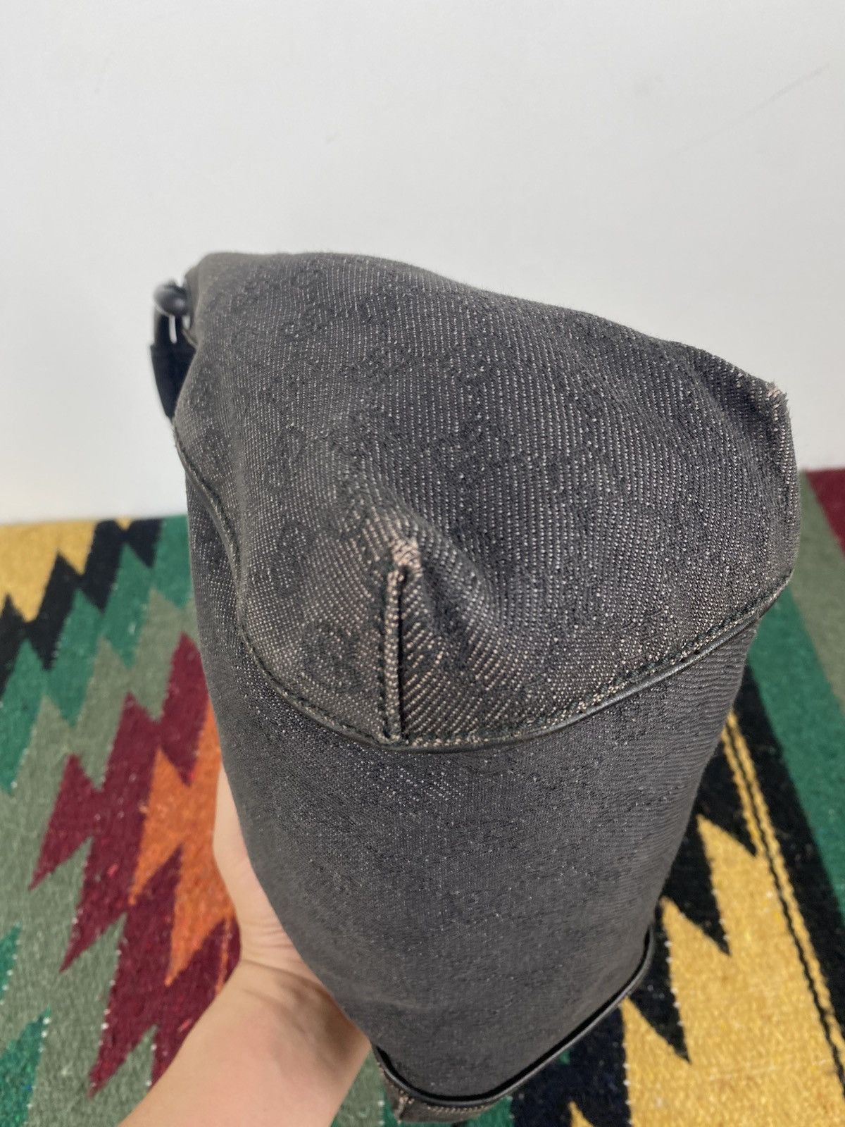 Gucci Vintage 90's Gucci GG Canvas 101333 Hobo Bag Size ONE SIZE - 7 Thumbnail