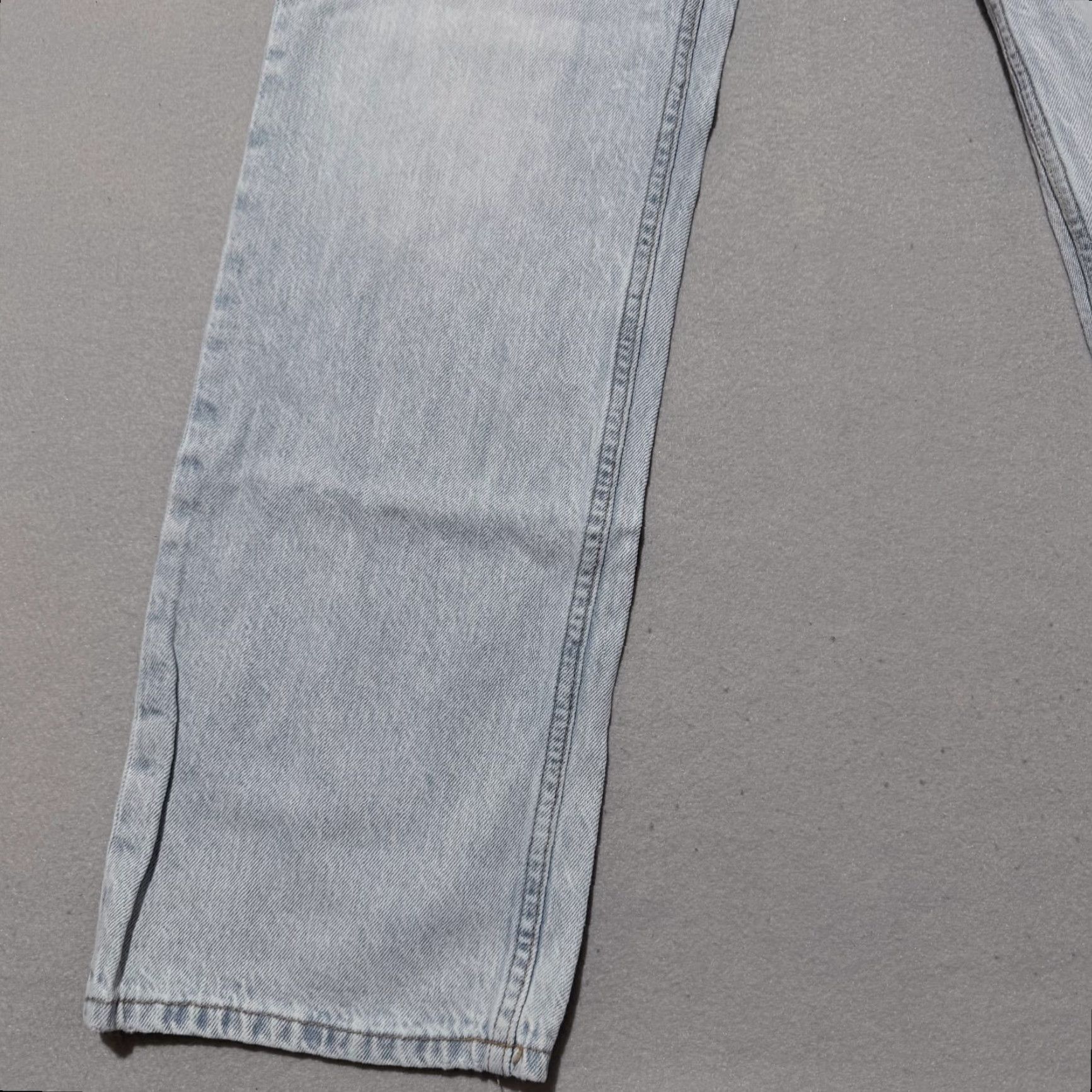 Vintage Aeropostale Jeans Women Blue Denim Straight Baggy High Rise 4 Pockets 5-Pocket Design 90s City Jeans Weave? Size 27" / US 4 / IT 40 - 5 Thumbnail