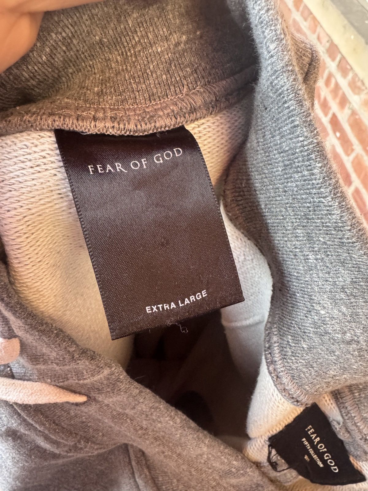 Fear of God Fear of god 5th collection heavy terry zipper sweatpants Size US 36 / EU 52 - 6 Thumbnail