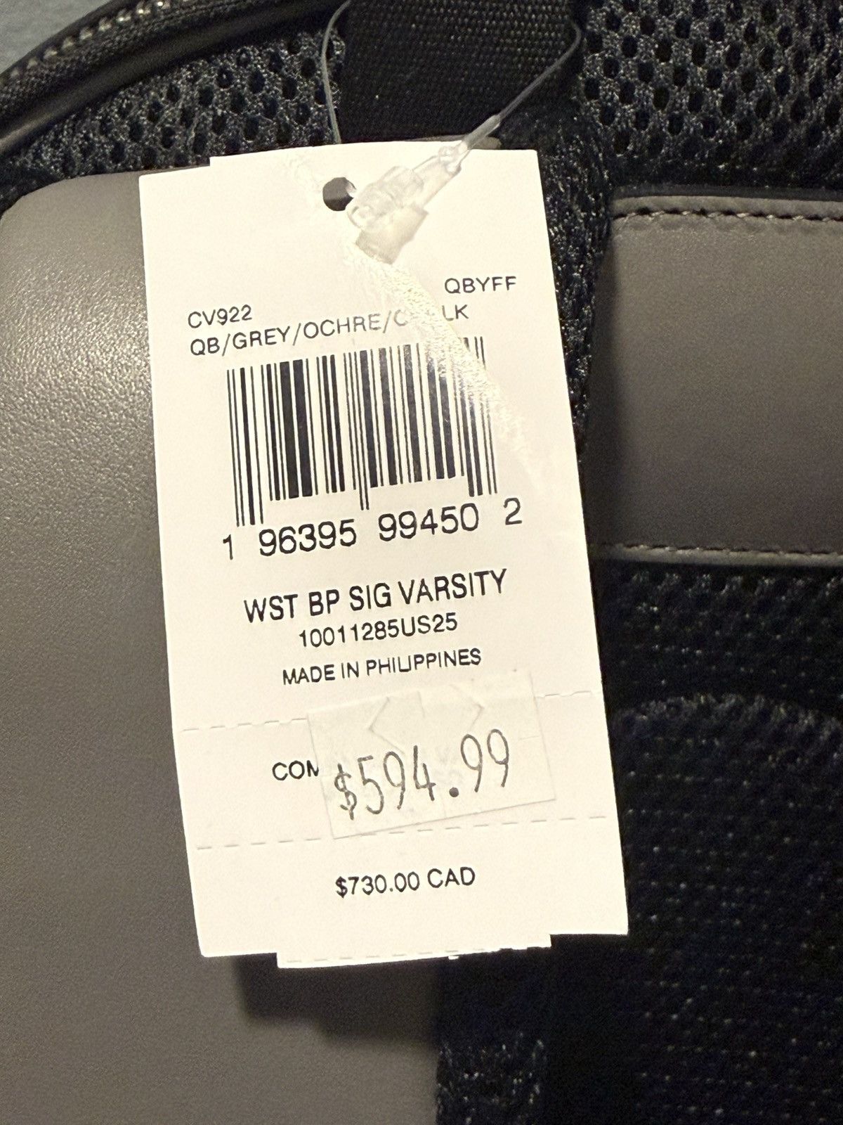 Coach Coach West Backpack in Signature Canvas with Varsity Stripe Size ONE SIZE - 10 Thumbnail