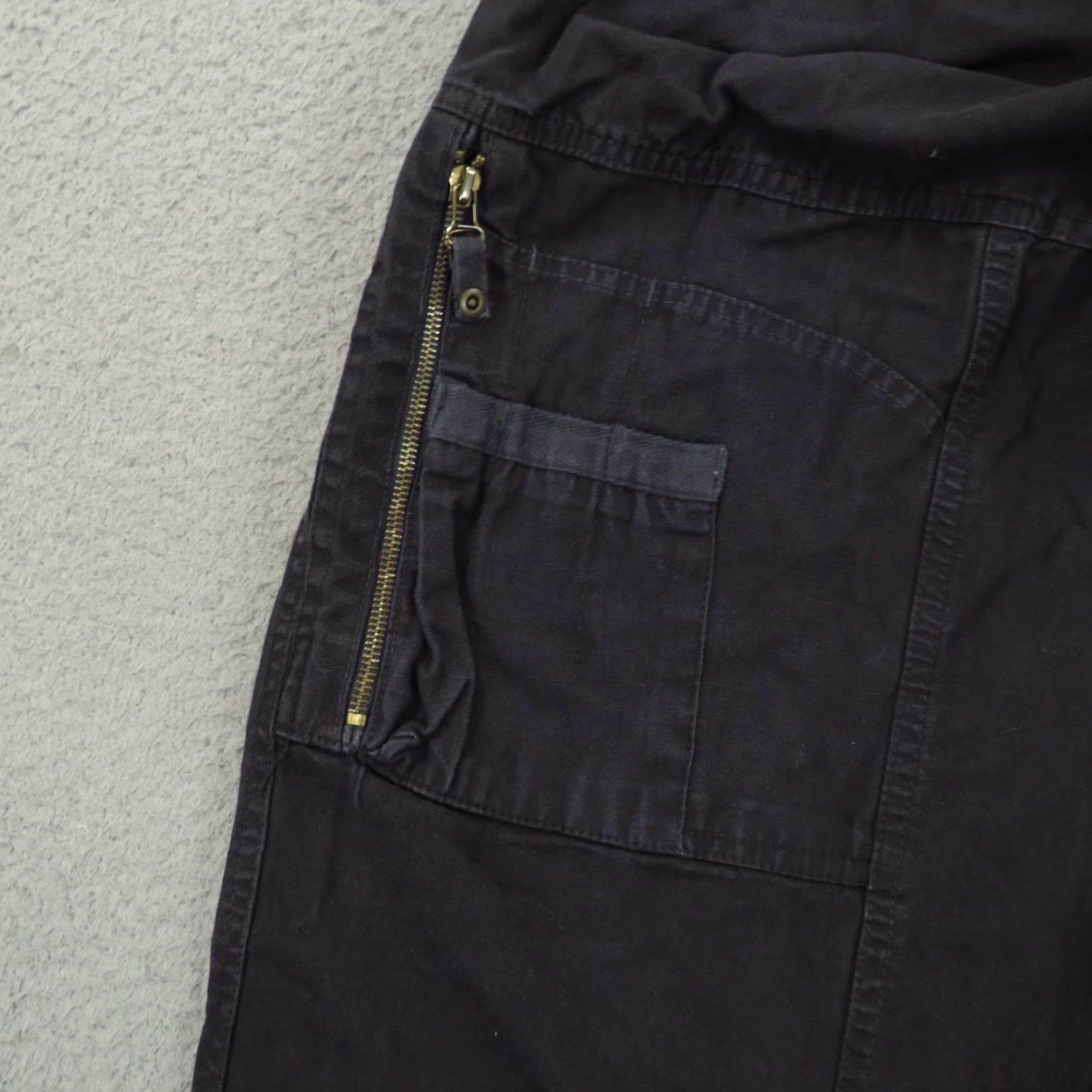 Bugle Boy VINTAGE Bugle Boy Baggy Pants Mens 32 Cargo 5-Pocket Side Adjuster 90s Army Hip Hop Surplus Blue Mens Size US 32 / EU 48 - 6 Thumbnail