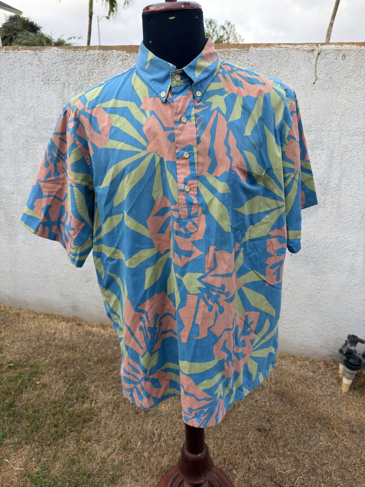 Reyn Spooner PreOwned Reyn Spooner Hawaiian Print Multicolored Men's XL Size US XL / EU 56 / 4 - 1 Thumbnail