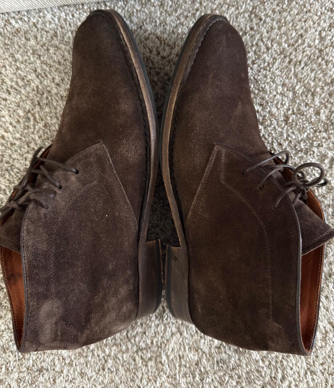 John Varvatos John Varvatos Chukka Boots Size 11.5 Handmade Size US 11.5 / EU 44-45 - 7 Thumbnail