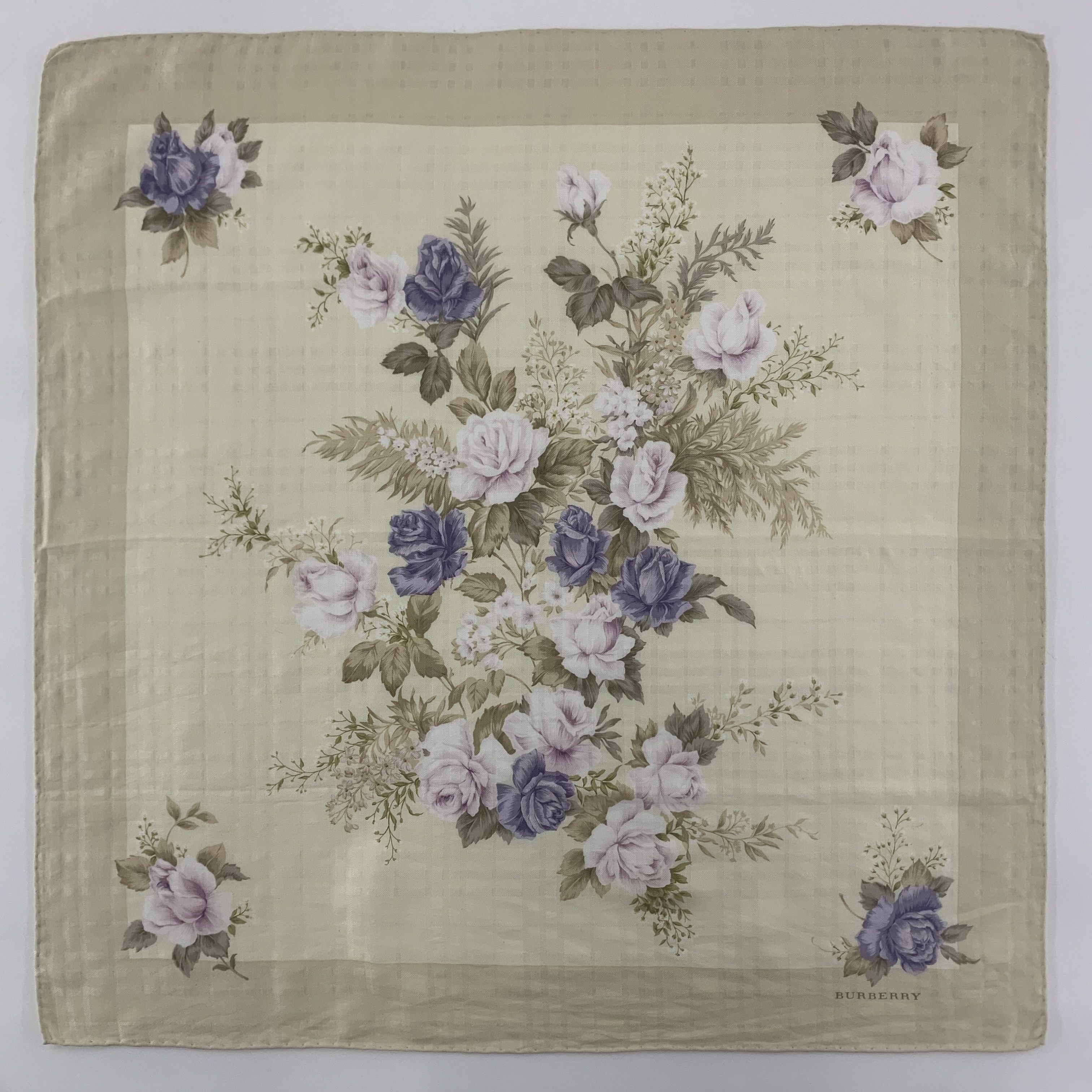 Burberry Burberry Handkerchief Bandana Neckerchief Square TB3302 Size ONE SIZE - 2 Thumbnail