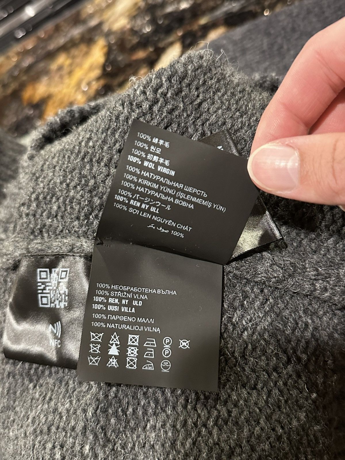 Prada Prada x Raf Simmons Chunky Grey Turtle Neck Knit Sweater Size US M / EU 48-50 / 2 - 17 Thumbnail
