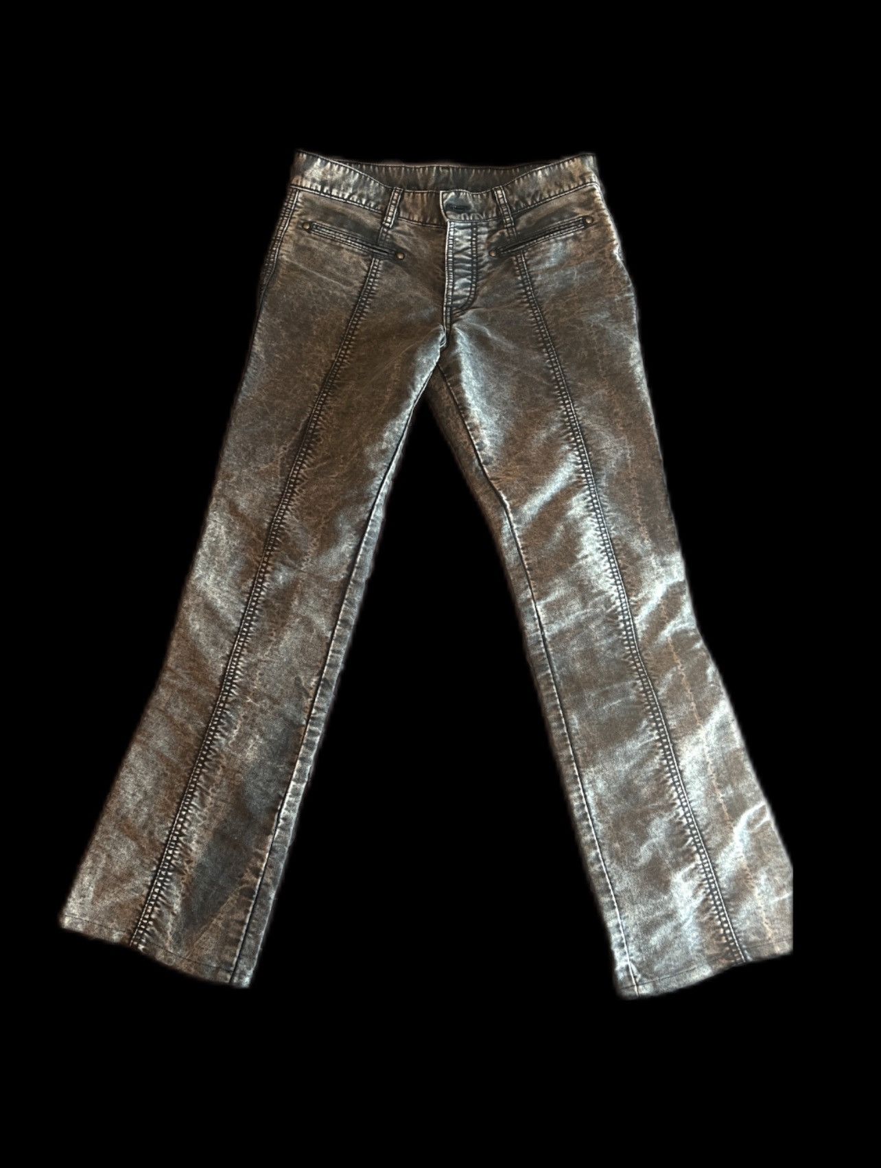 5351 POUR LES HOMMES × Le Grande Bleu (L.G.B.) × Nicole Club 5351 Pour Les Hommes “Charcoal” bootcut jeans Size US 31 - 1 Thumbnail