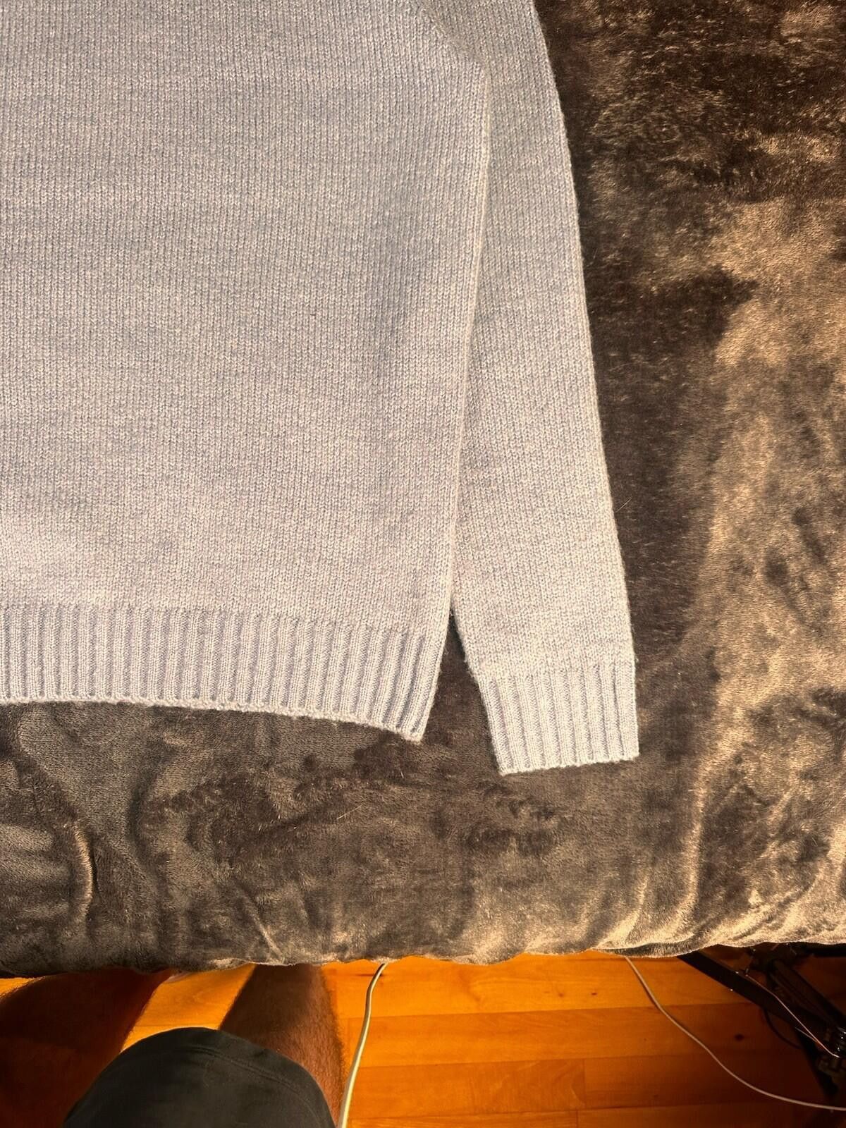 Primark Primark Men's Knit Pullover Sweater Light Blue Size M Size US M / EU 48-50 / 2 - 3 Thumbnail