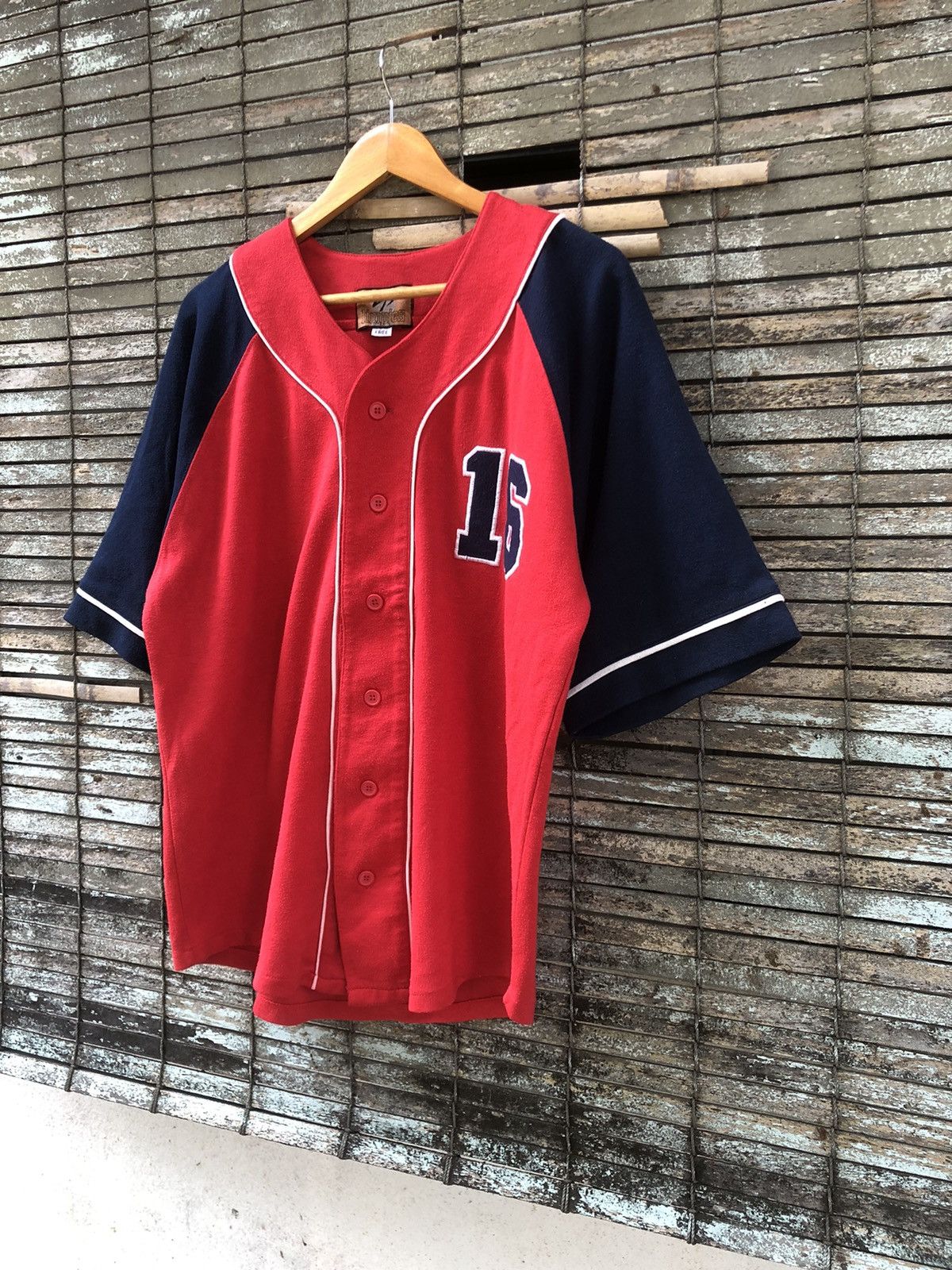 MLB Vintage 80s Limpies Skateboard Baseball Jersey Style Tshirt Size US L / EU 52-54 / 3 - 3 Thumbnail