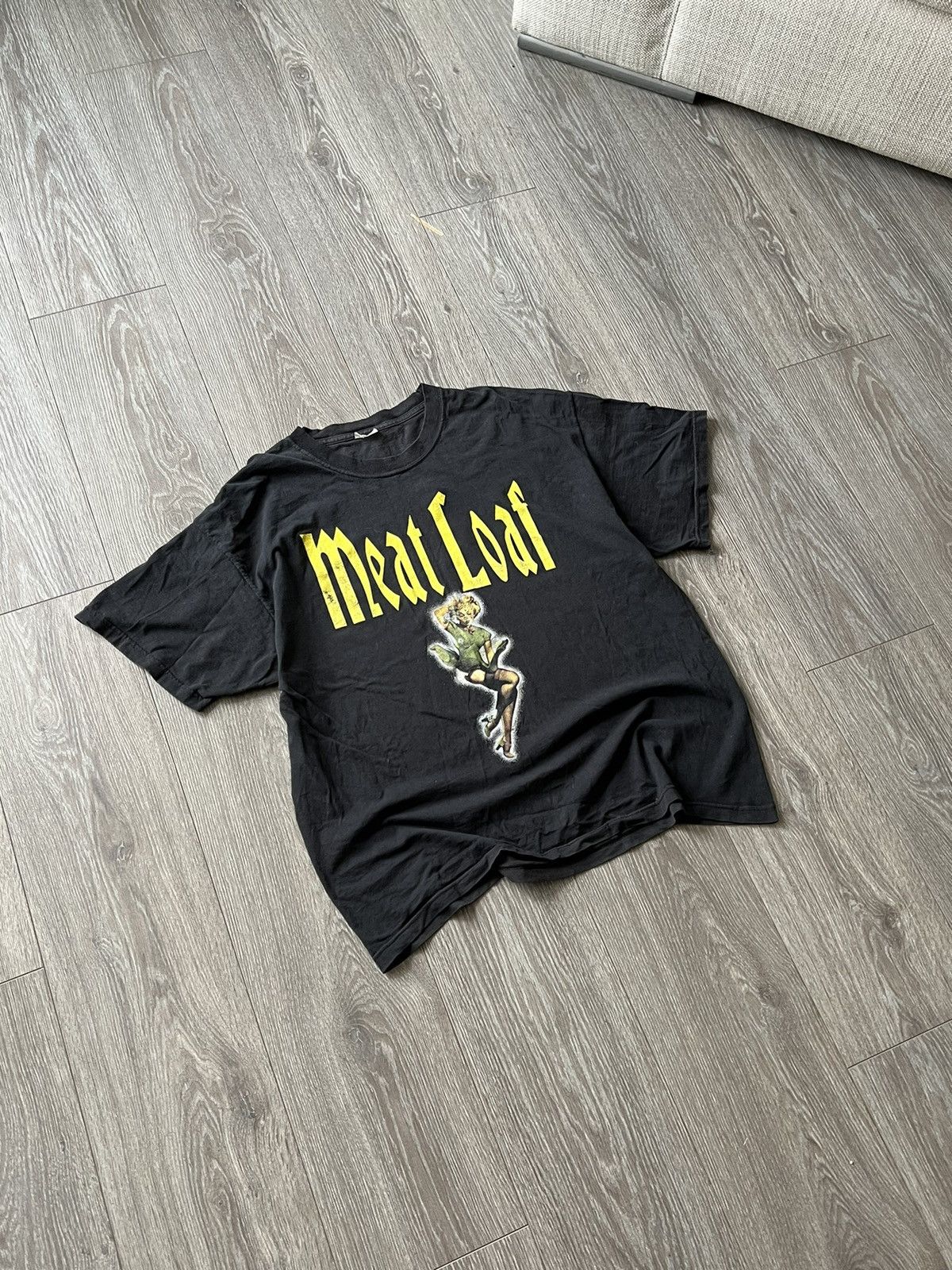Band Tees × Vintage Vintage 💥 Meat Loaf Band Tee T-Shirt RARE Size US XL / EU 56 / 4 - 6 Thumbnail