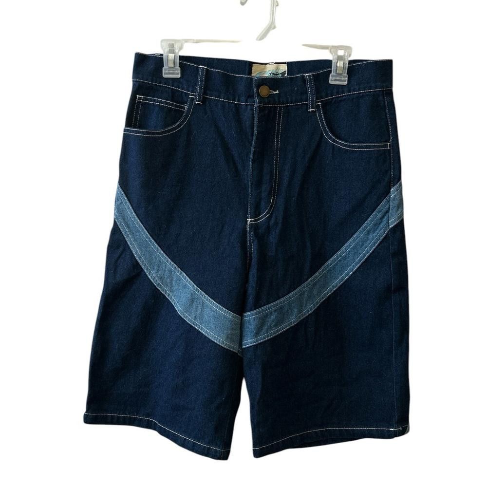 Designer NWOT Evito Denim Shorts Size Small Size US 30 / EU 46 - 1 Thumbnail