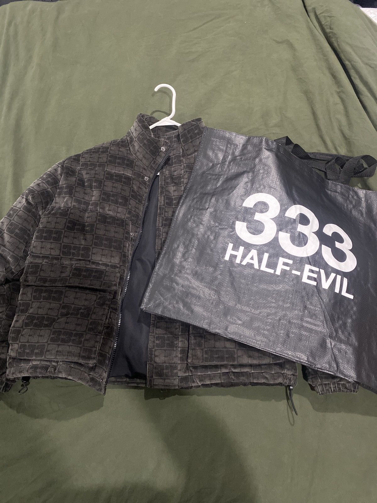 Half Evil Half Evil corduroy puffer jacket Size US L / EU 52-54 / 3 - 1 Thumbnail